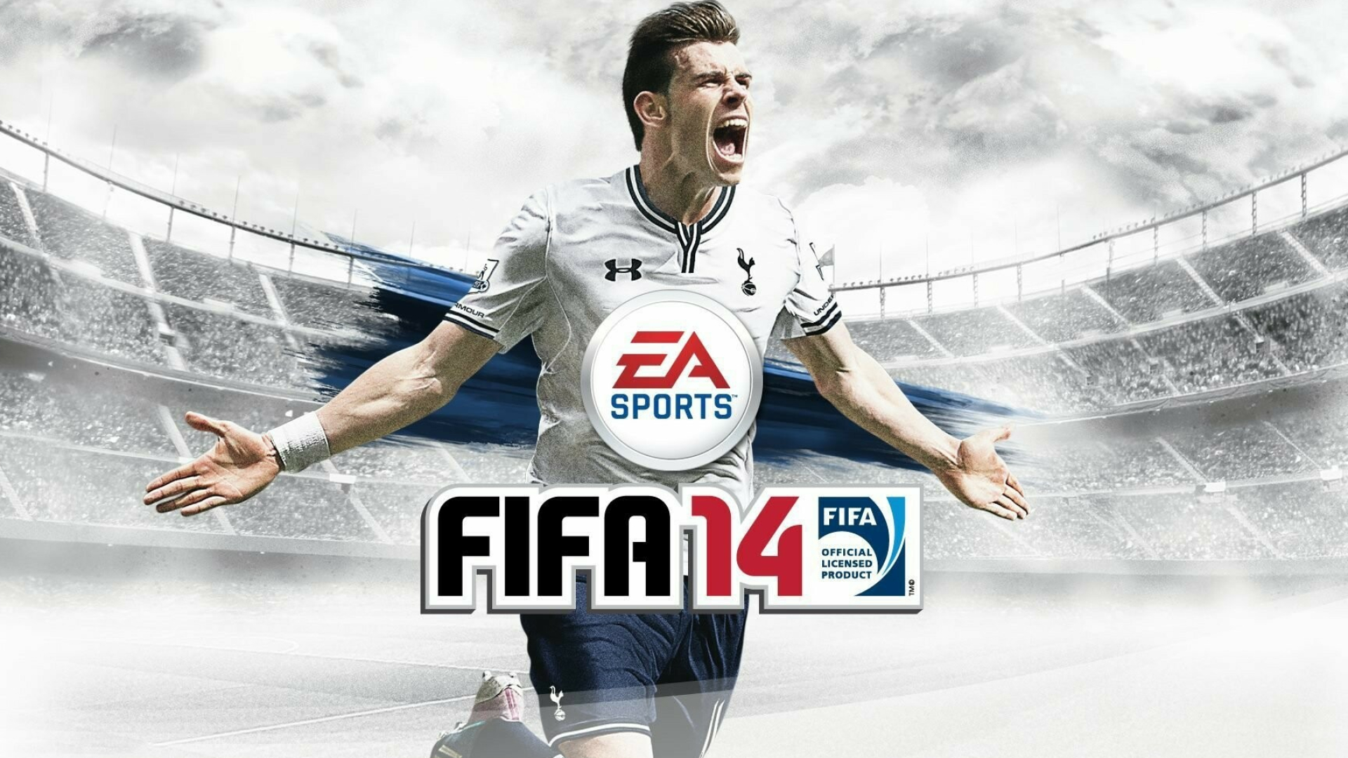 FIFA: The game features 33 fully licensed leagues, World Cup, Soccer video game. 1920x1080 Full HD Wallpaper.
