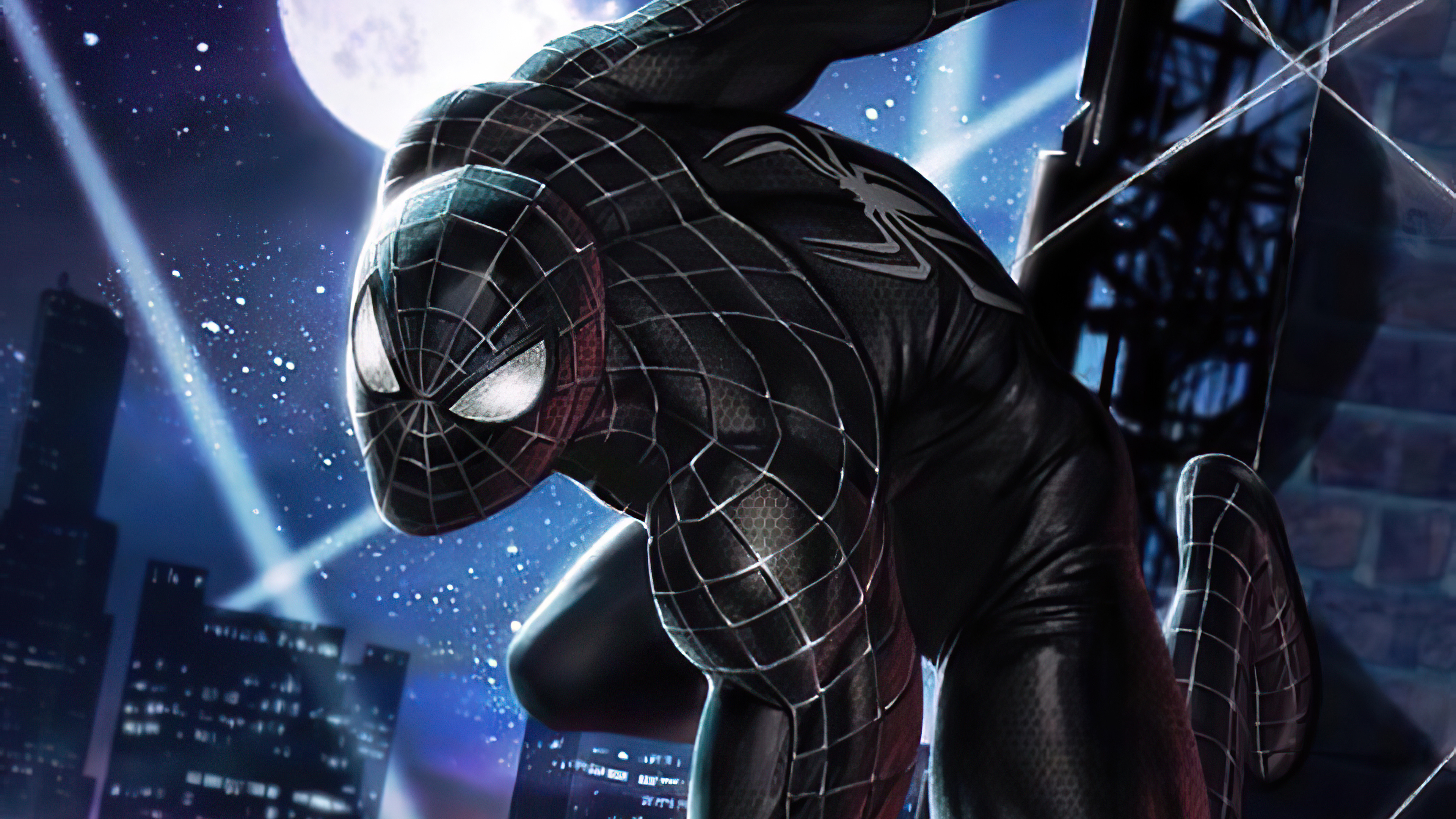 Black Spider-Man, 2020 edition, Full HD wallpapers, Stunning visuals, 3840x2160 4K Desktop