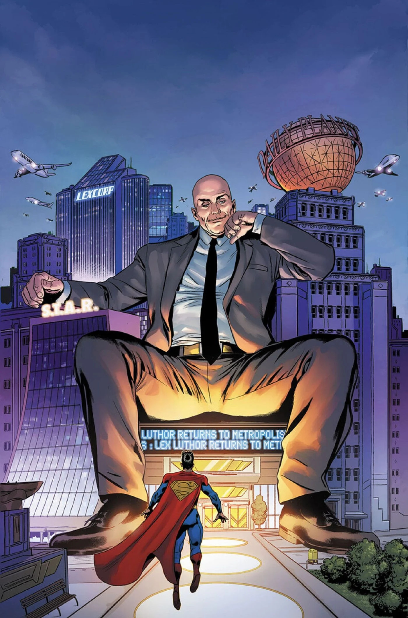 Lex Luthor: The power-mad CEO of LexCorp, Wishes to rid the world of Superman. 1400x2130 HD Background.