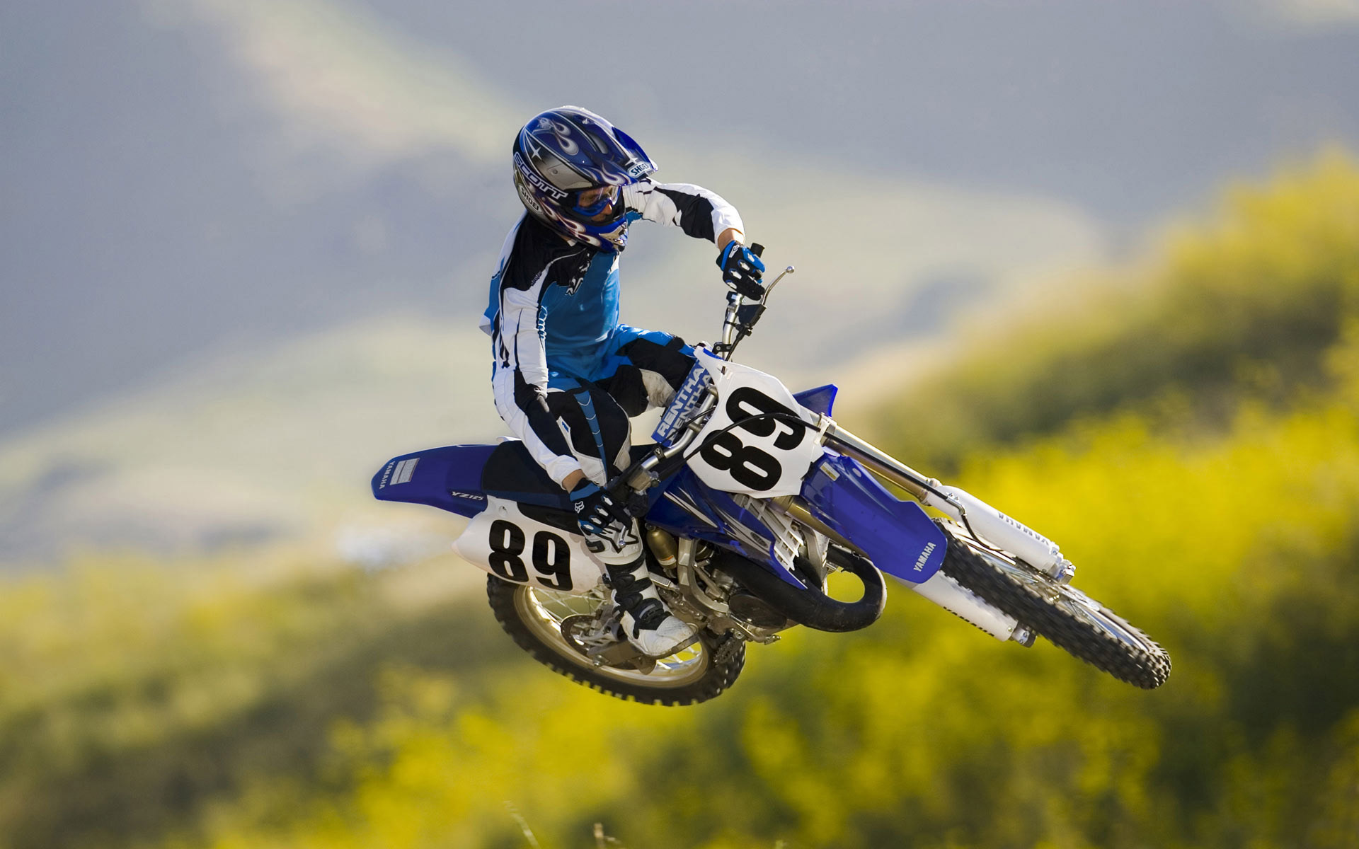 Dirt Bike, Off-road adventures, Exciting jumps, Motorcross action, 1920x1200 HD Desktop
