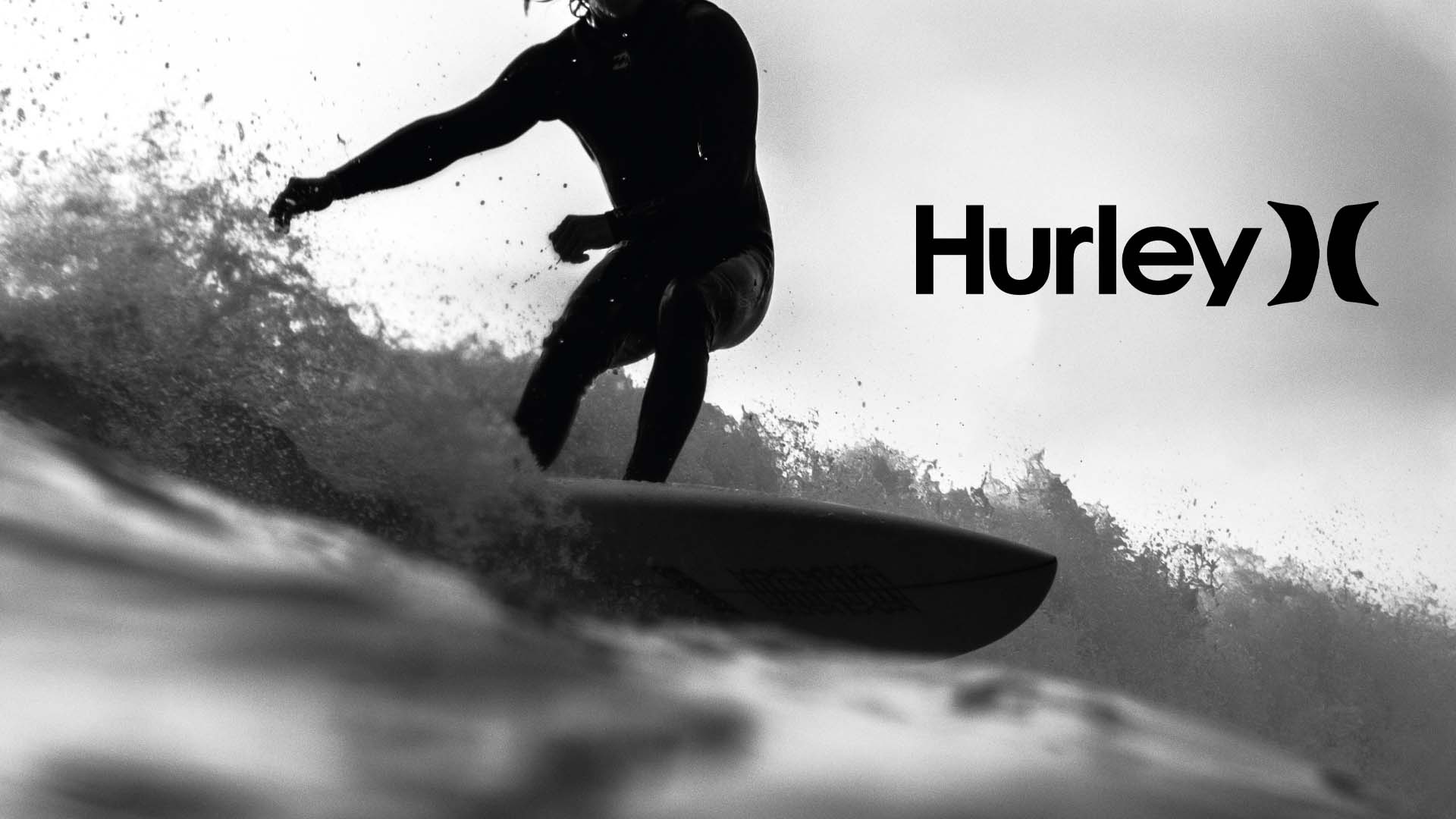 Surfing, Hurley Logo Wallpaper, 1920x1080 Full HD Desktop