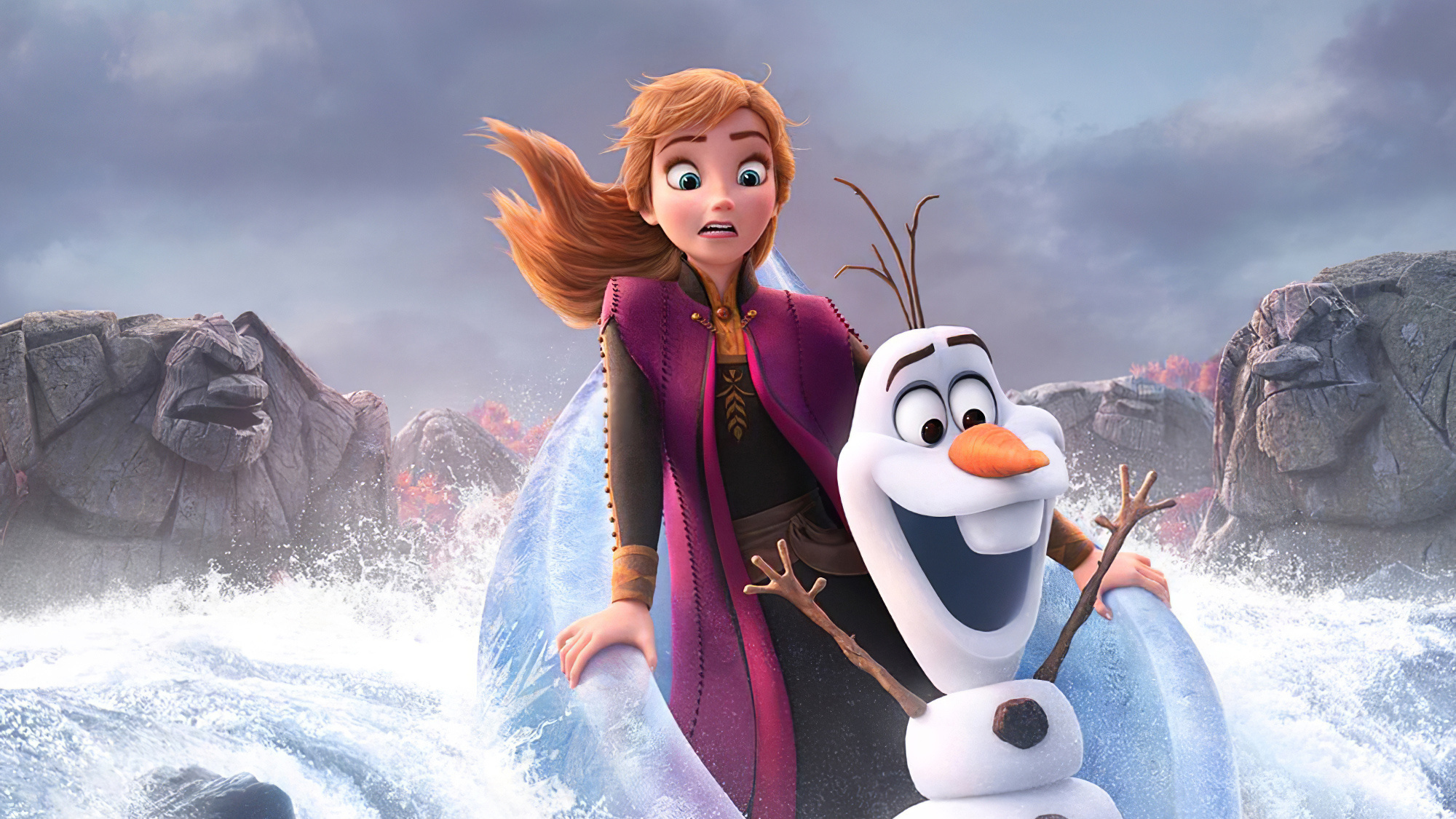 Anna Frozen, Frozen 2, Olaf Frozen wallpaper, Resolution, 2000x1130 HD Desktop