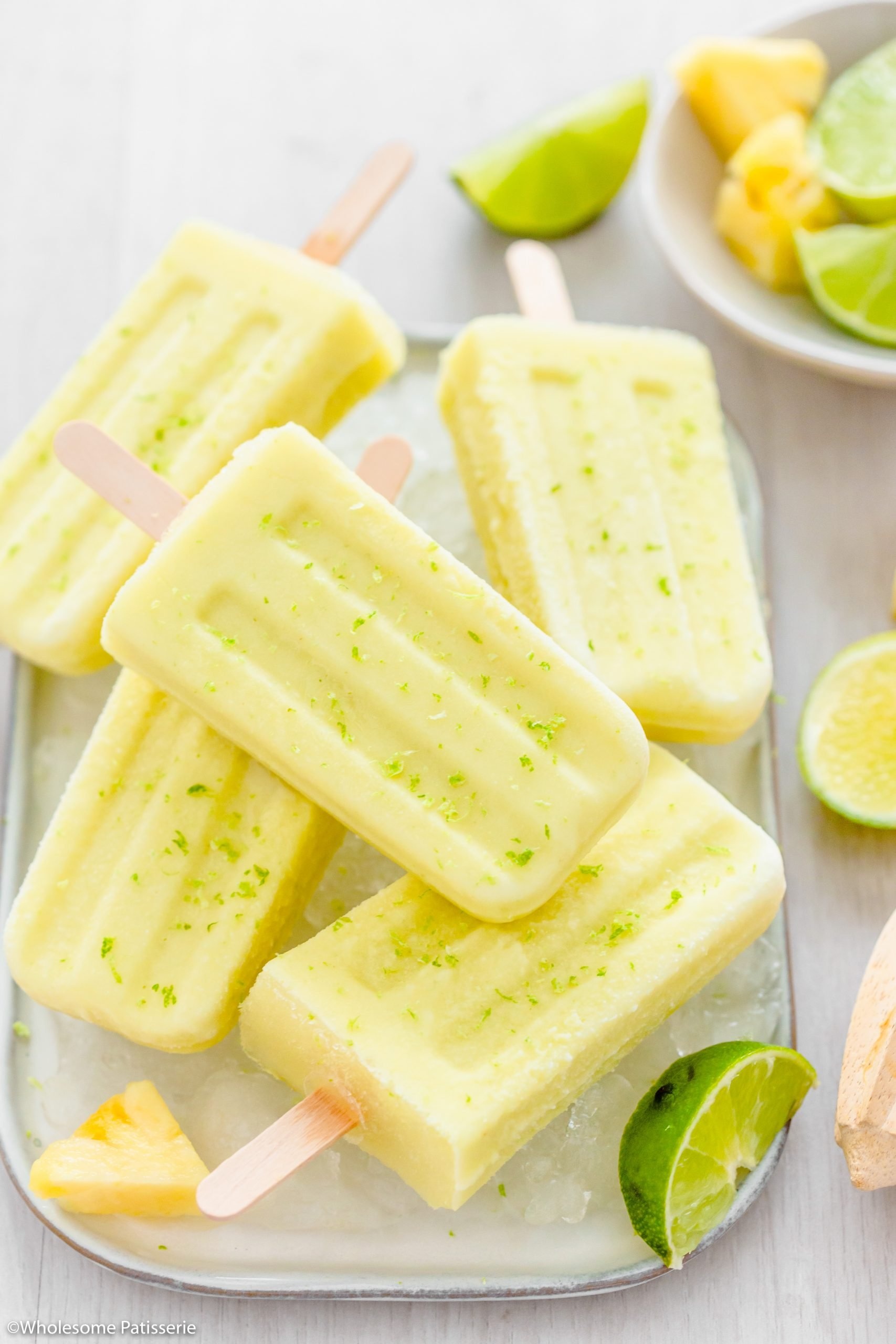 Pineapple, Lime, Coconut, Wholesome, 1710x2560 HD Phone