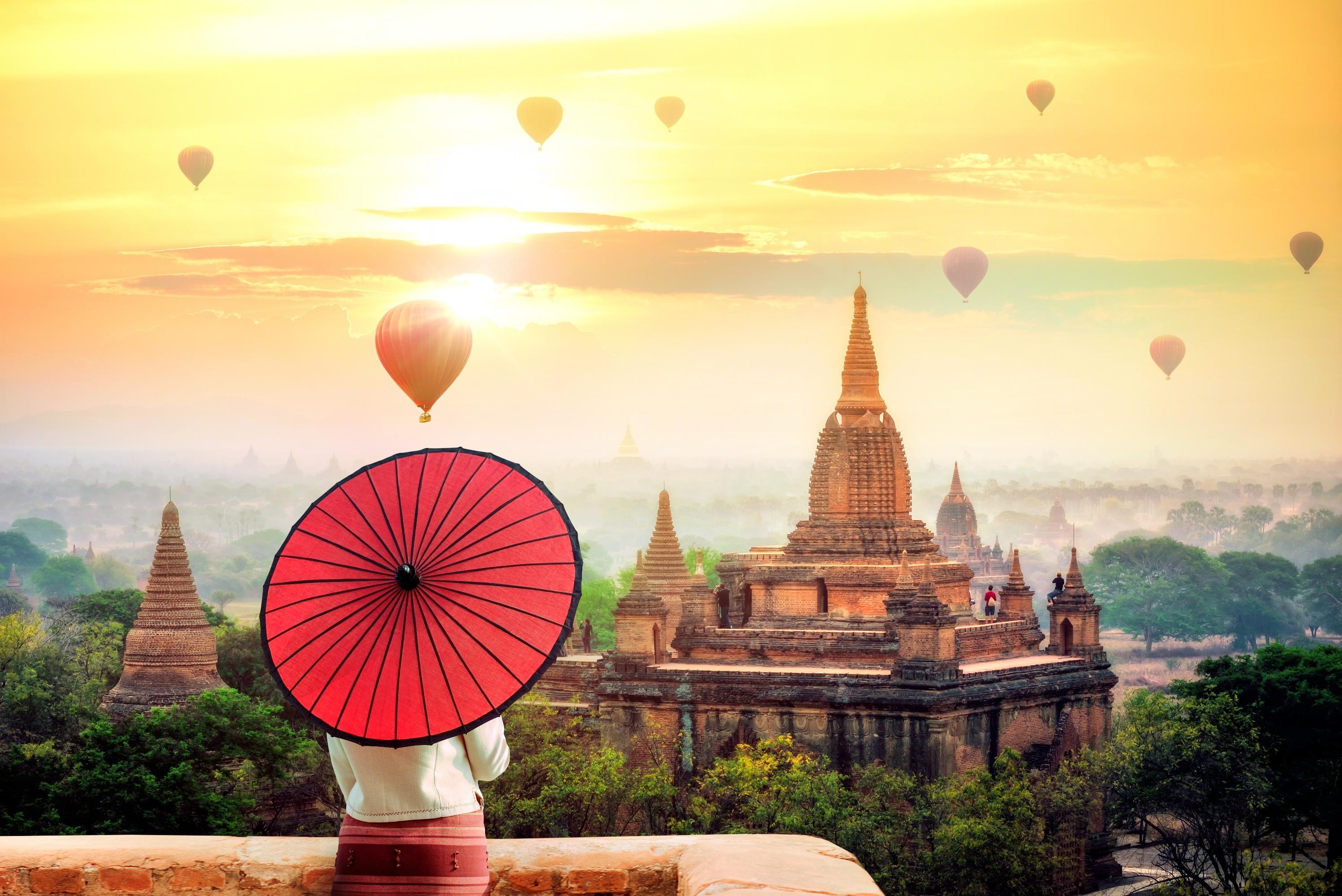 Balloons Over Bagan, Attraction reviews, Ticket discounts, Transportation options, 3000x2000 HD Desktop