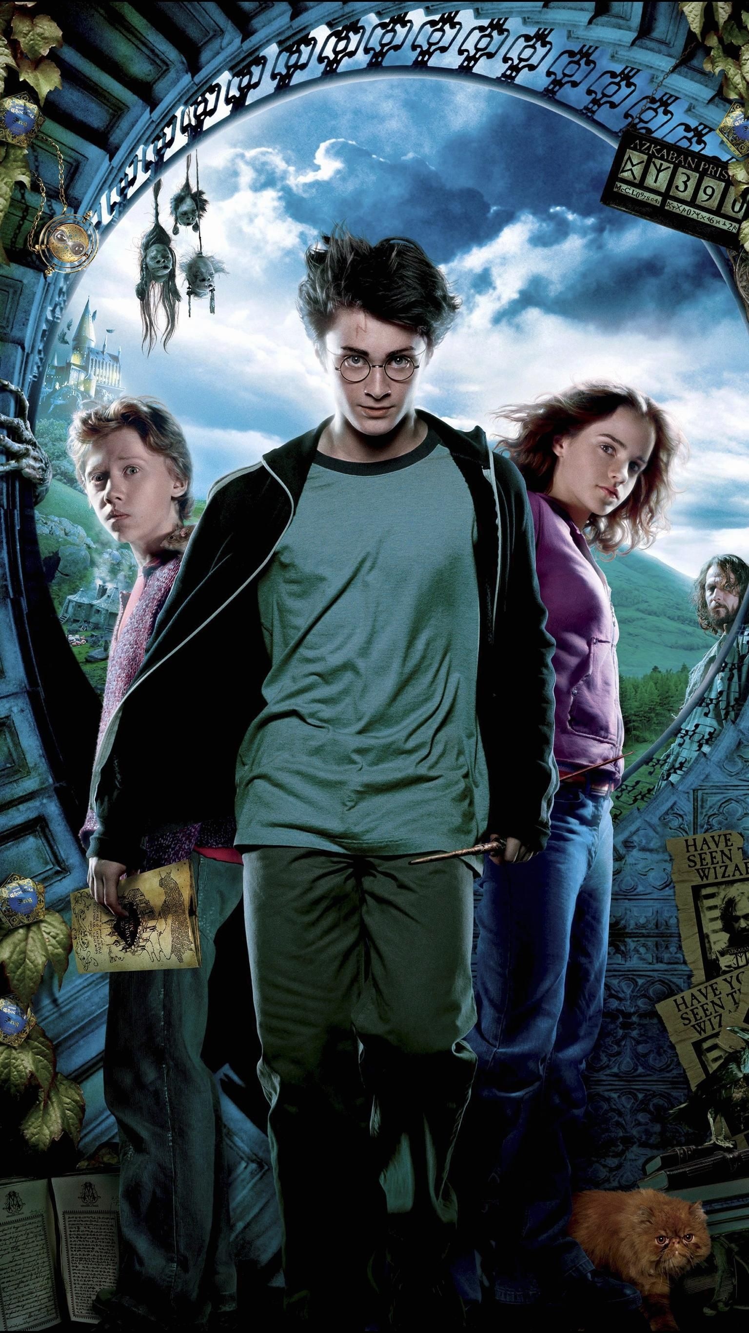 Prisoner of Azkaban, Phone wallpaper, Moviemania, Harry James Potter, 1540x2740 HD Handy