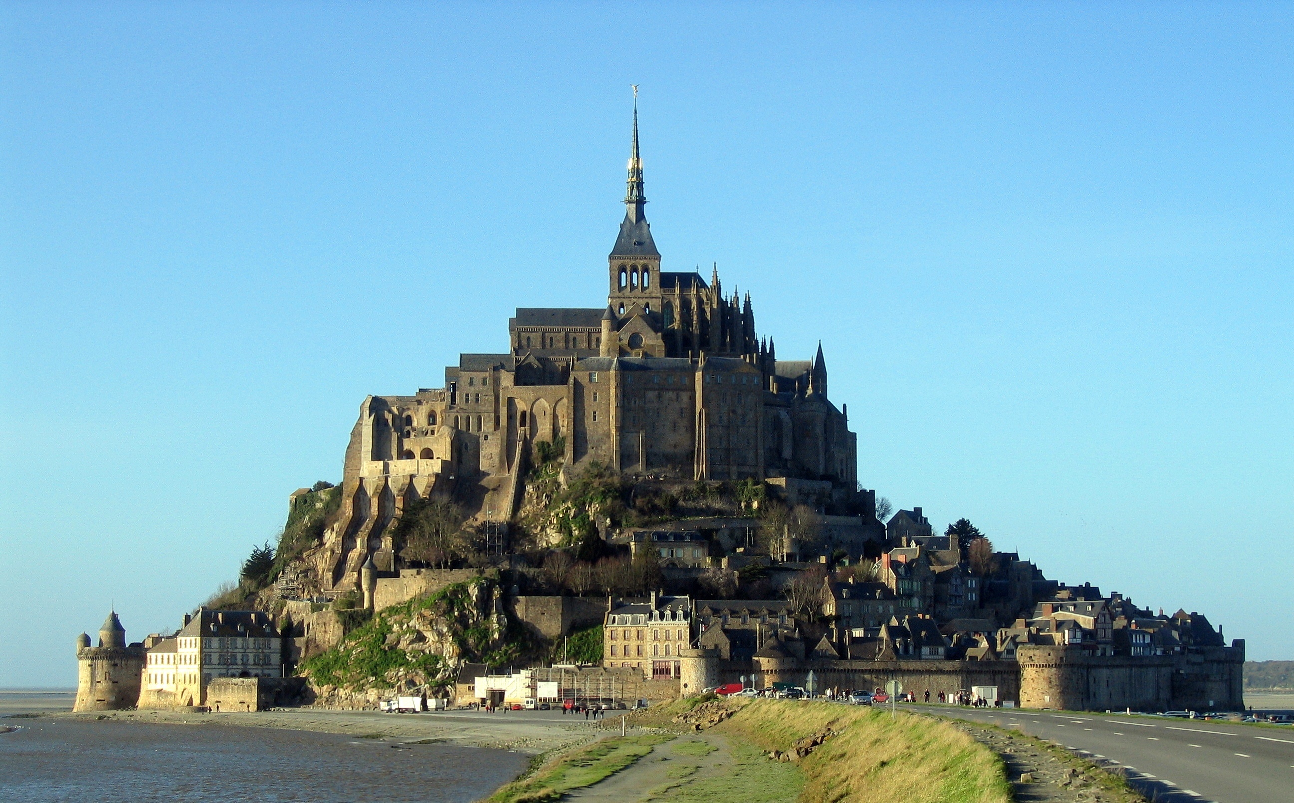 Mont St. Michel, France mont st michel, HD wallpaper, Travels, 2600x1610 HD Desktop