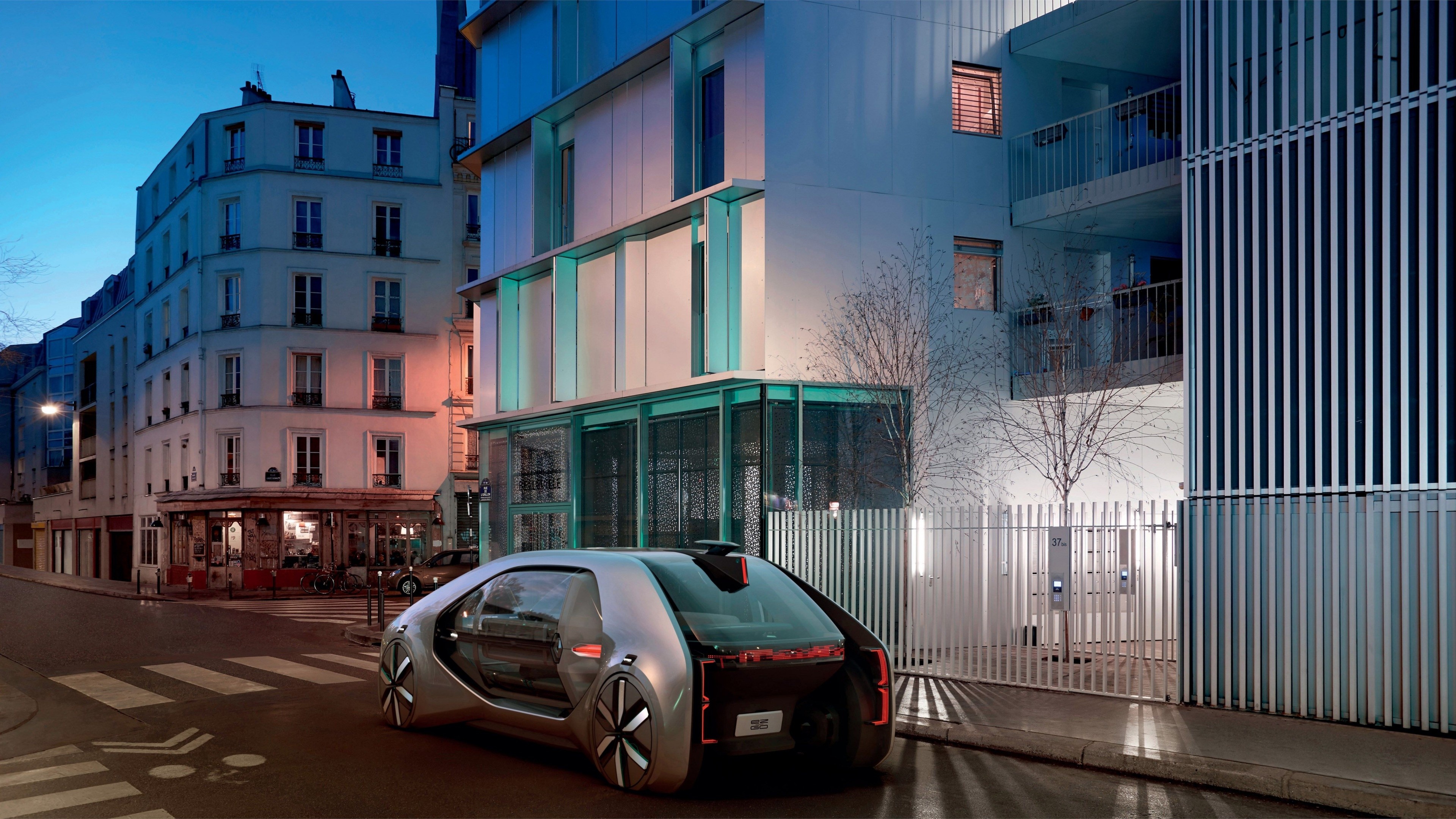 Renault EZ Go, Electric cars 4k cars & bikes, 3840x2160 4K Desktop