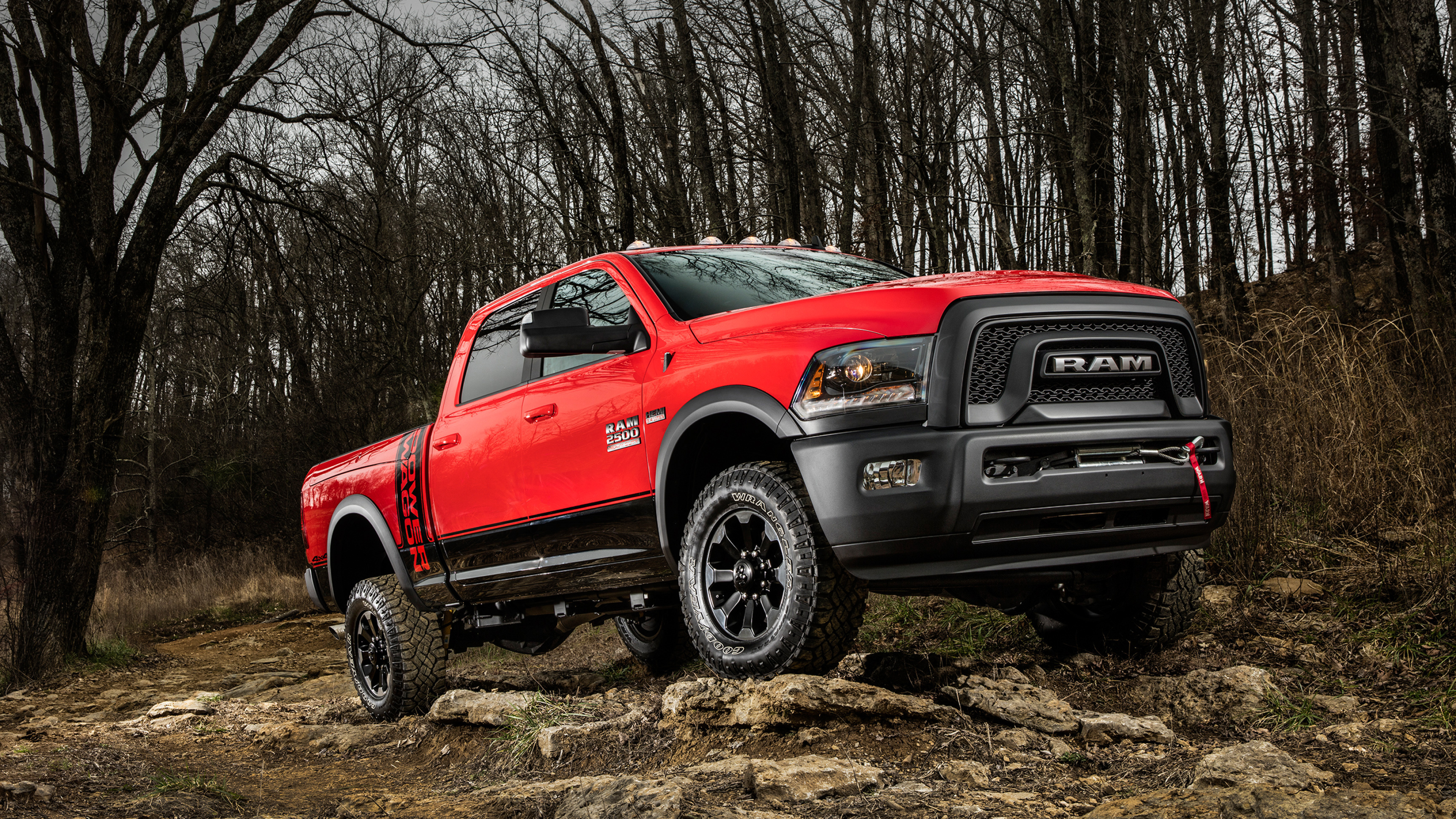 Ram 2500, Sturdy truck, Reliable performance, Ultra HD, 3840x2160 4K Desktop