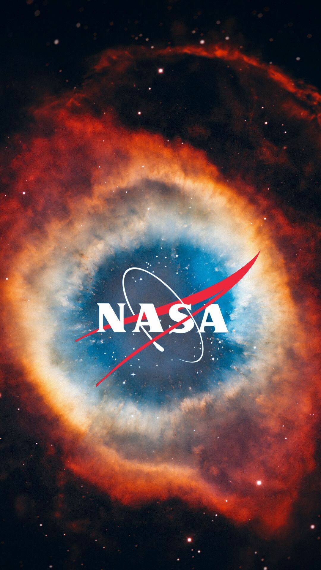 NASA: The American government organization concerned with spacecraft and space travel. 1080x1920 Full HD Background.