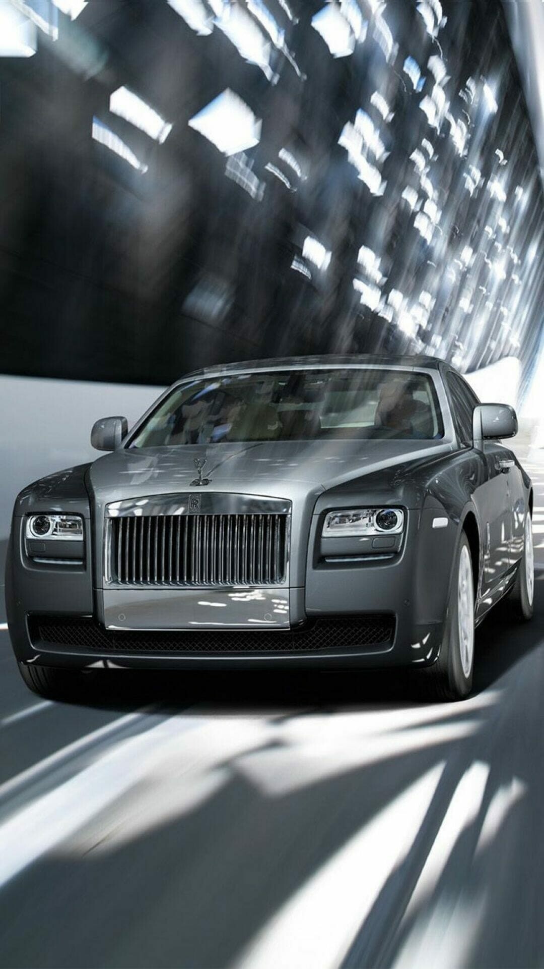 Rolls-Royce: Model Ghost, A full-sized luxury car, Vehicle. 1080x1930 HD Wallpaper.
