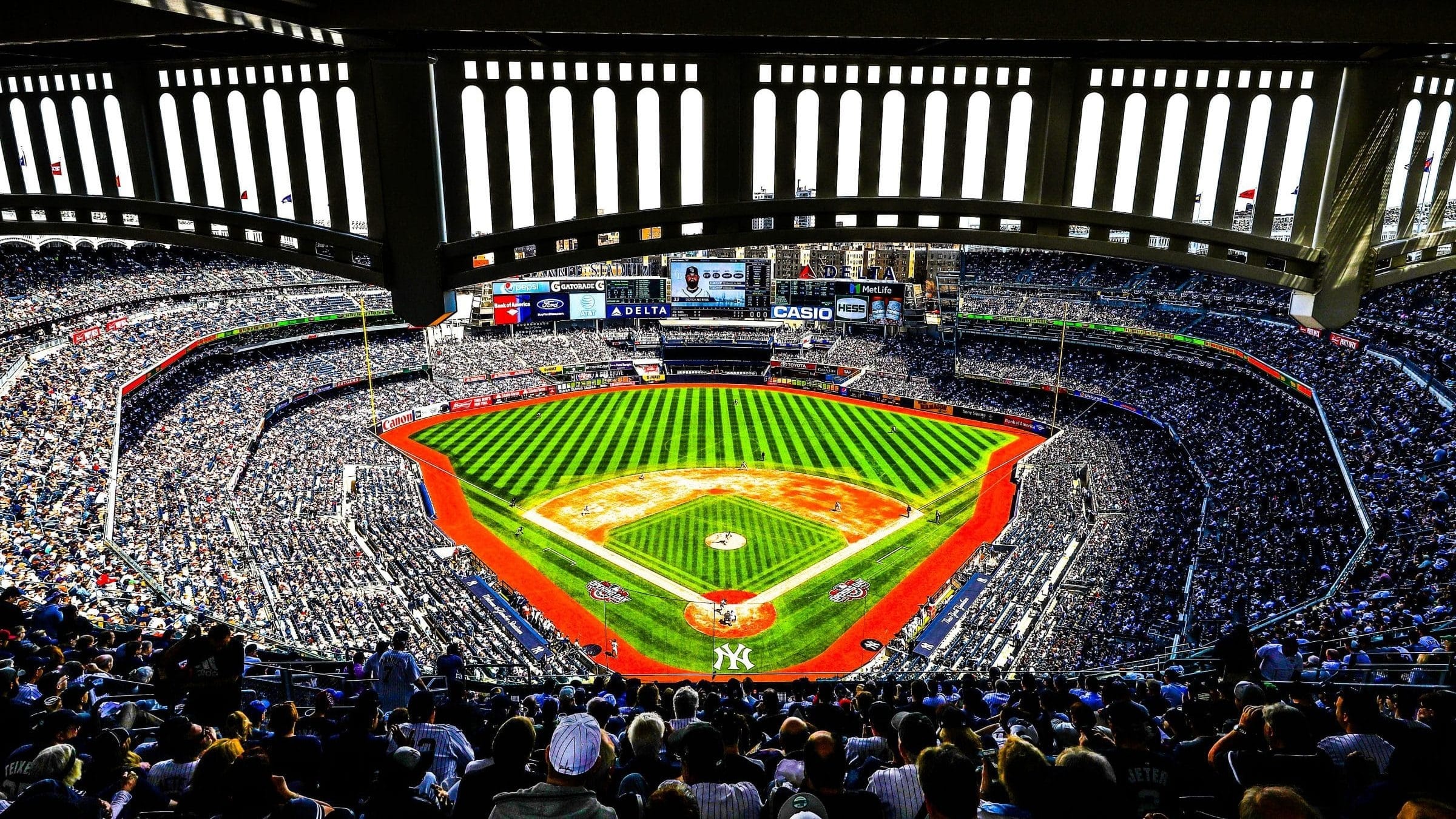 Yankee Stadium dynamics, Coors Field comparison, Home run spree, Baseball altitude, Stadium stats, 2400x1350 HD Desktop