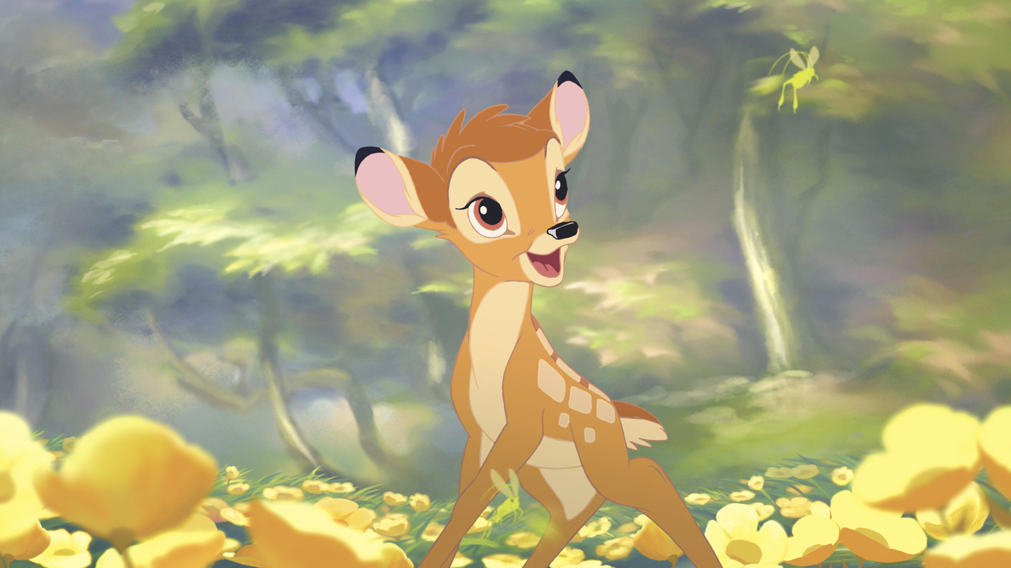 Bambi 2, Adventure sequel, Herr der Wlder, Disney magic, 3420x1920 HD Desktop