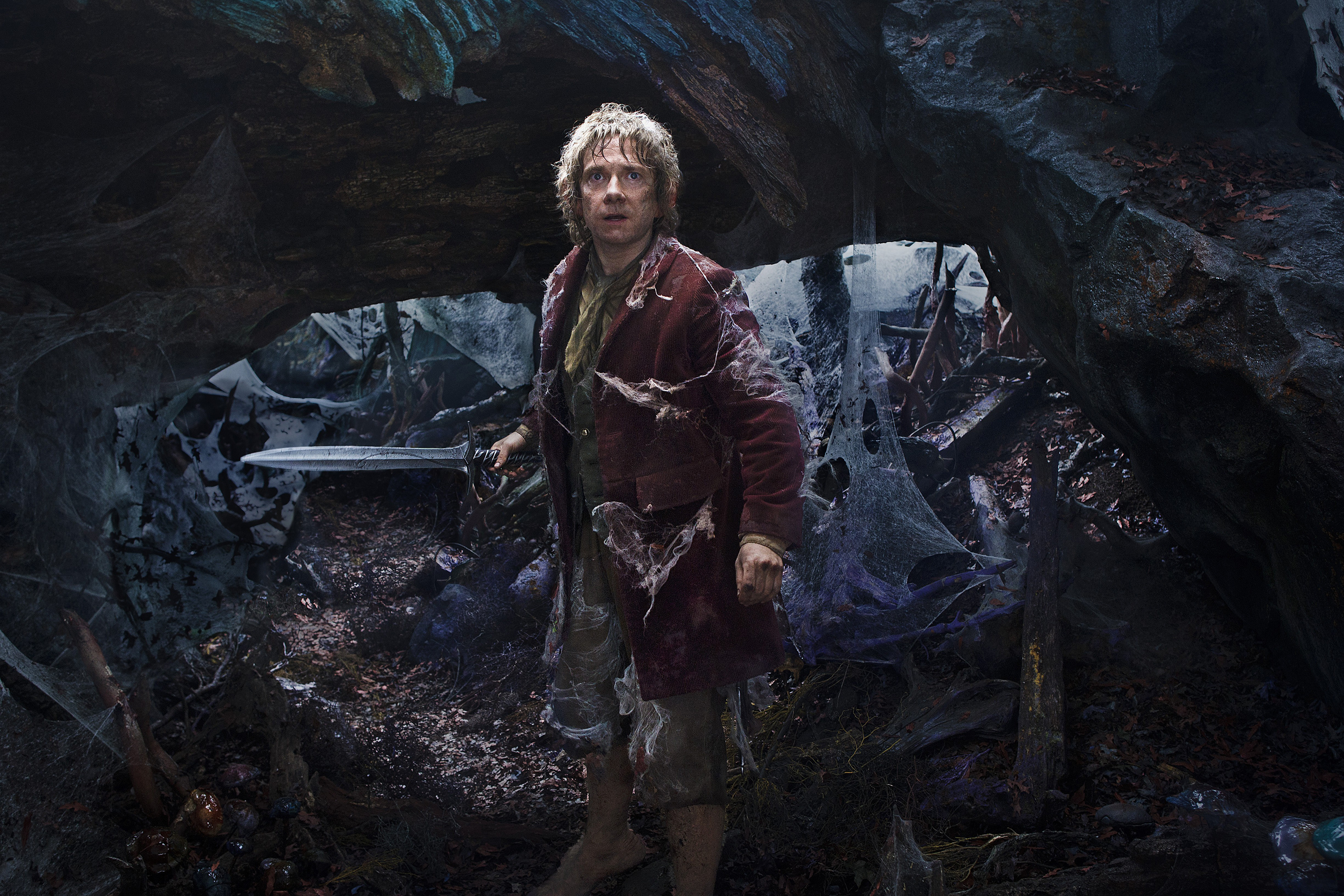Bilbo Baggins character, Movies franchise, Epic journey, Heroic tale, 3000x2000 HD Desktop