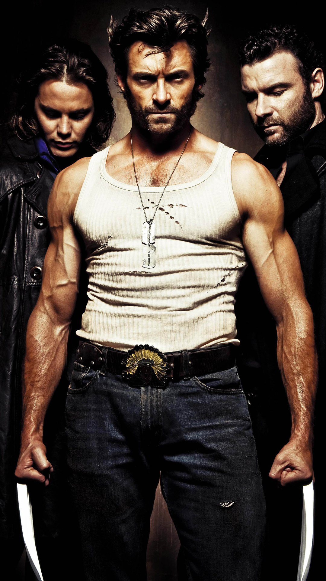 X-Men Origins: Wolverine, iPhone wallpapers, High-definition visuals, Action-packed scenes, 1080x1920 Full HD Handy