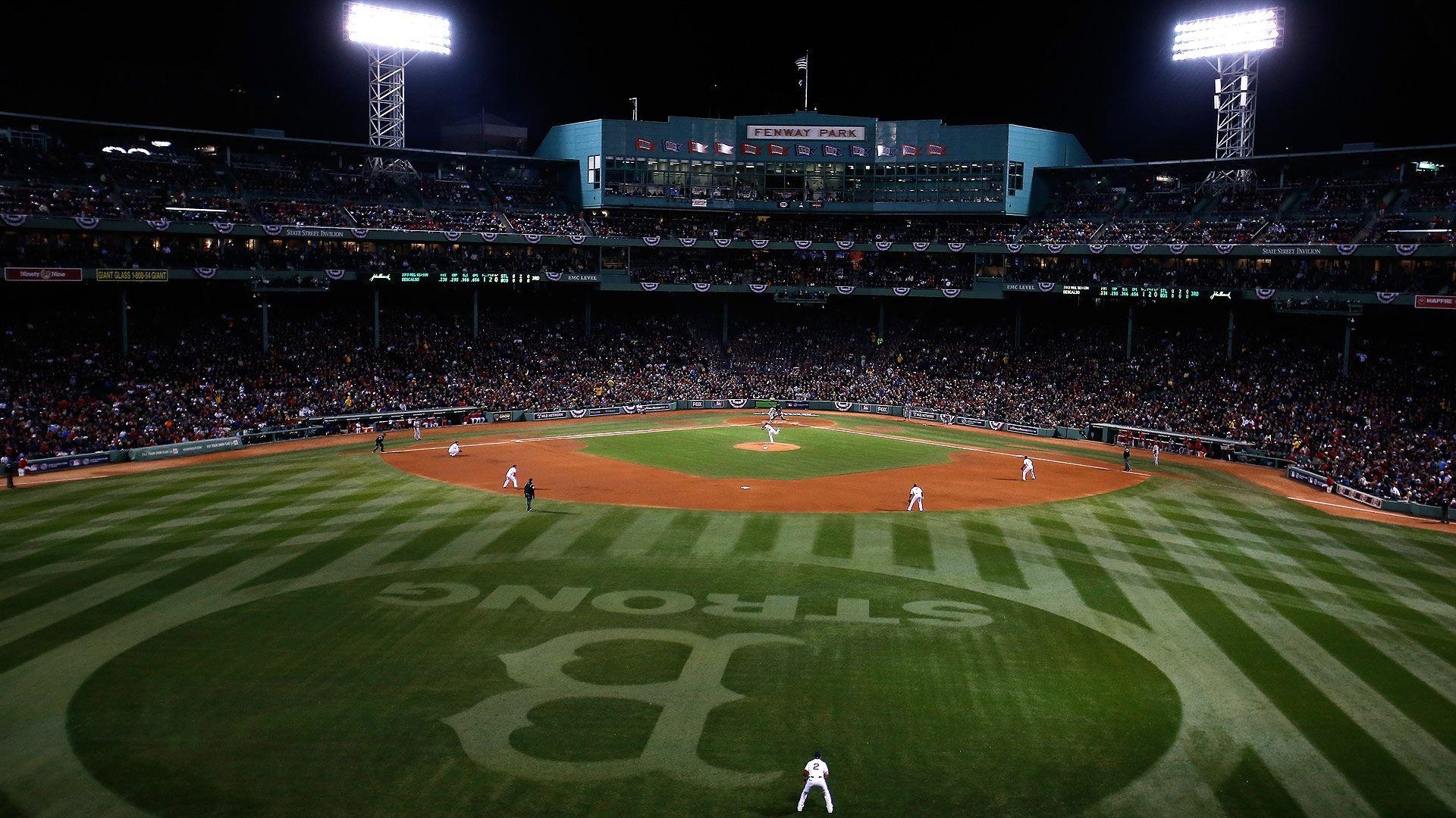 Boston Red Sox: Fenway Park, A baseball stadium located in Boston, Massachusetts. 1920x1080 Full HD Background.