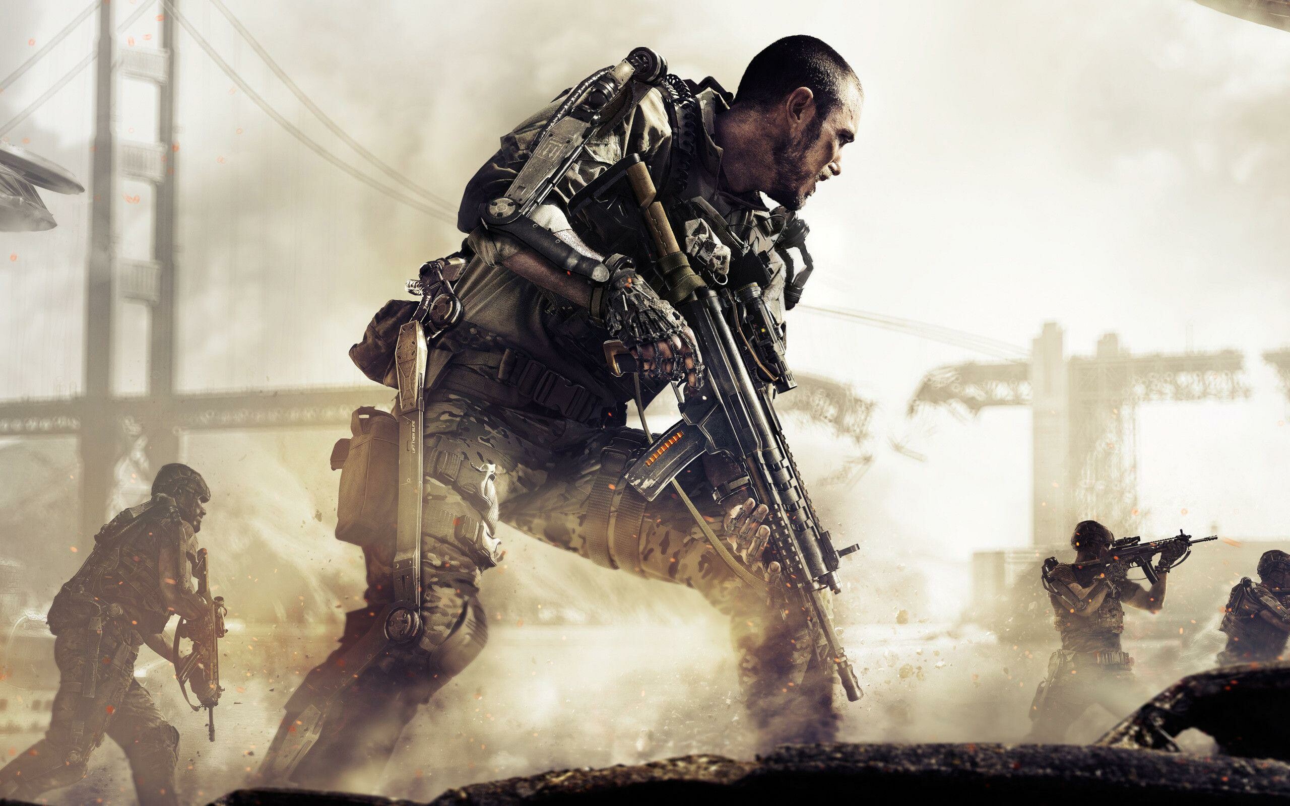 Call of Duty: Verified by the Guinness World Records as the best-selling first-person shooter game series. 2560x1600 HD Wallpaper.