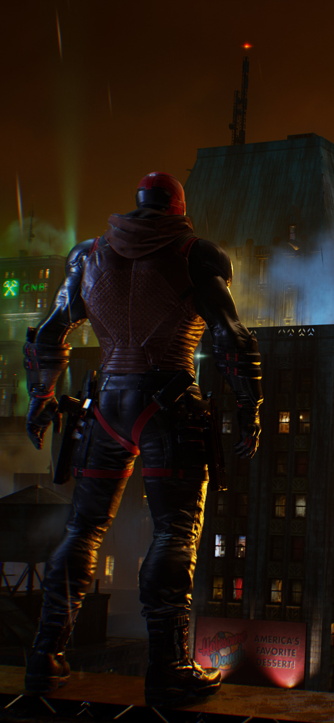 Gotham Knights (Game): Red Hood, Being forcibly resurrected by one of Batman’s most dangerous foes. 1130x2440 HD Wallpaper.