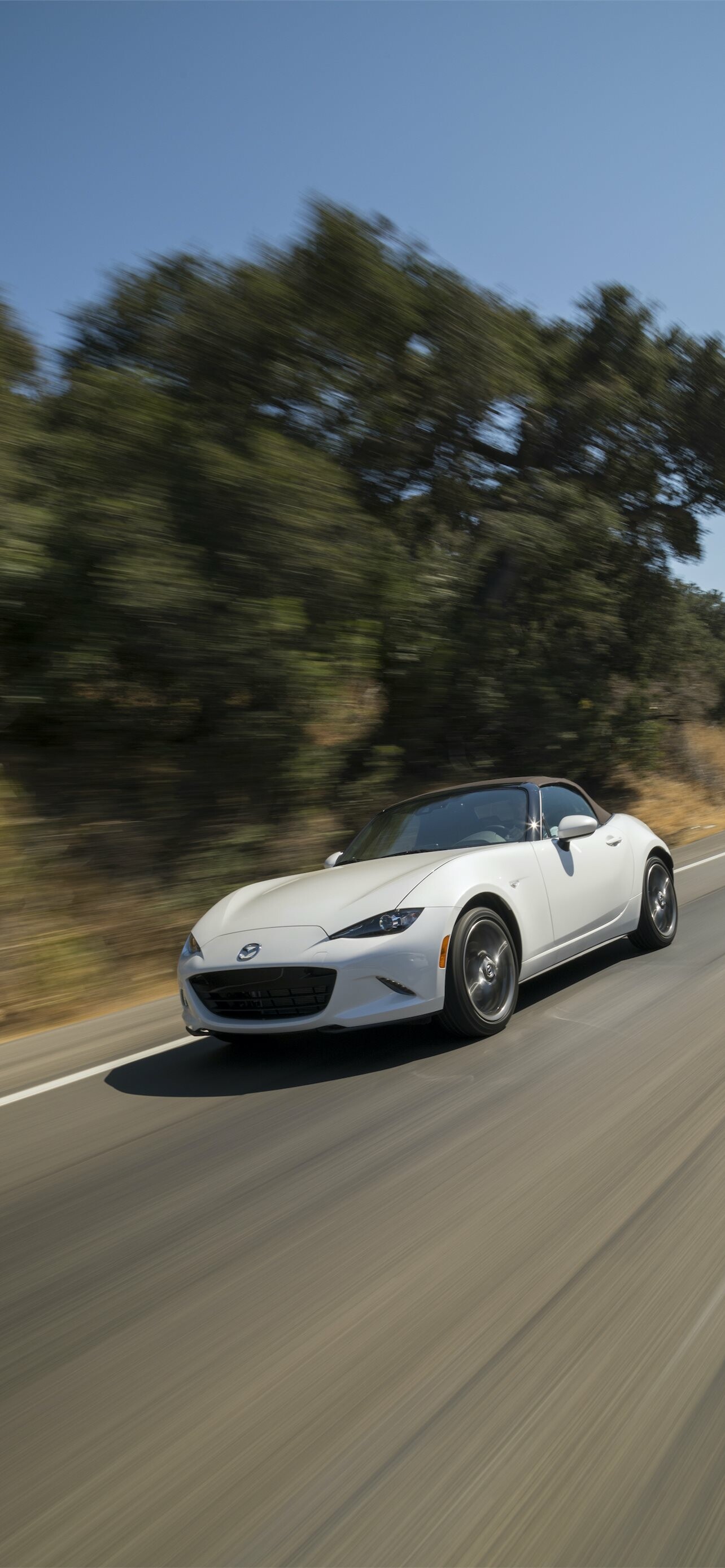 Mazda MX-5 Miata: The ND variation is the fourth and current generation. 1290x2780 HD Background.