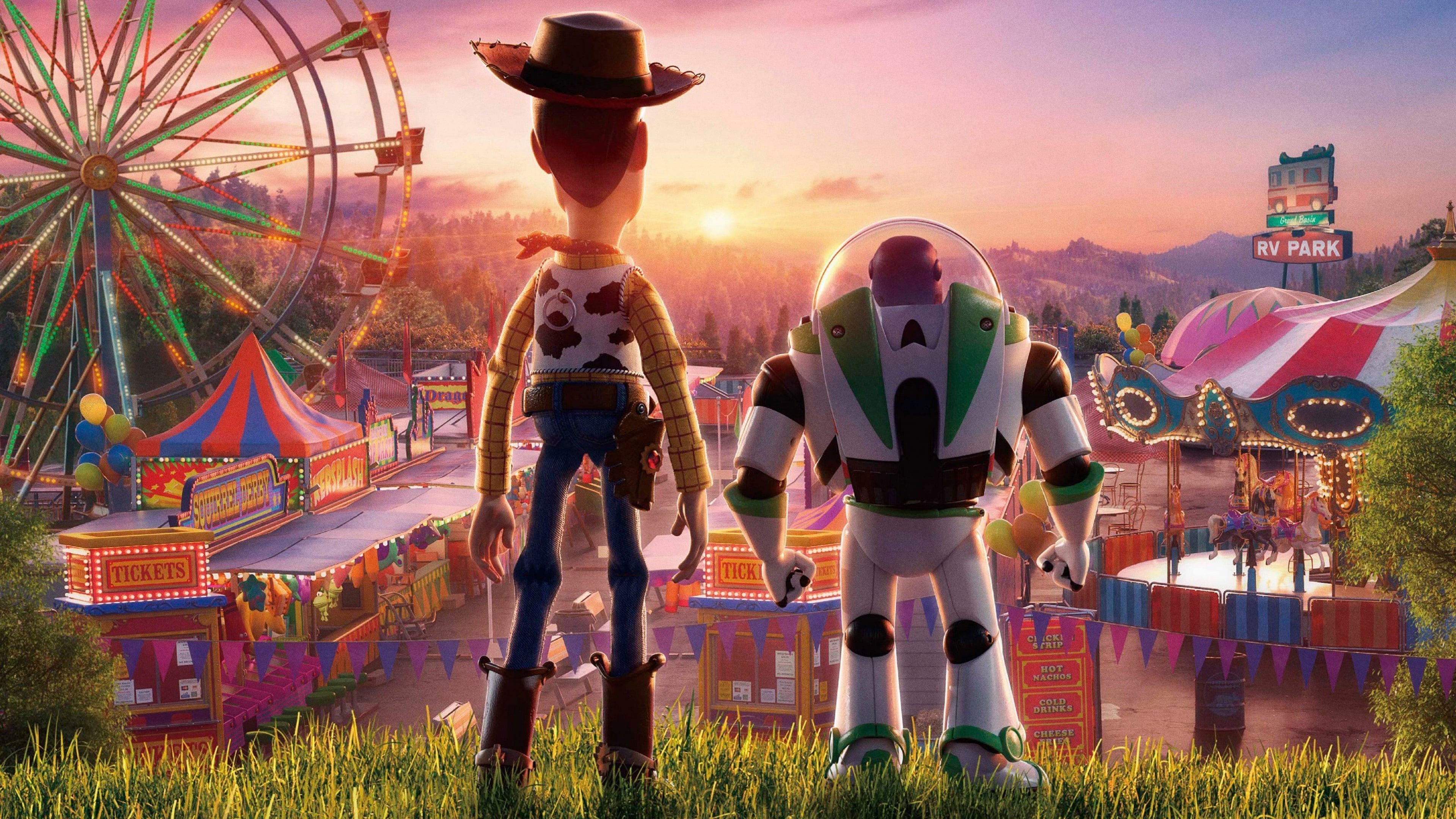 Jordan Peele, Toy Story 4, Movie info, Animated film, 3840x2160 4K Desktop