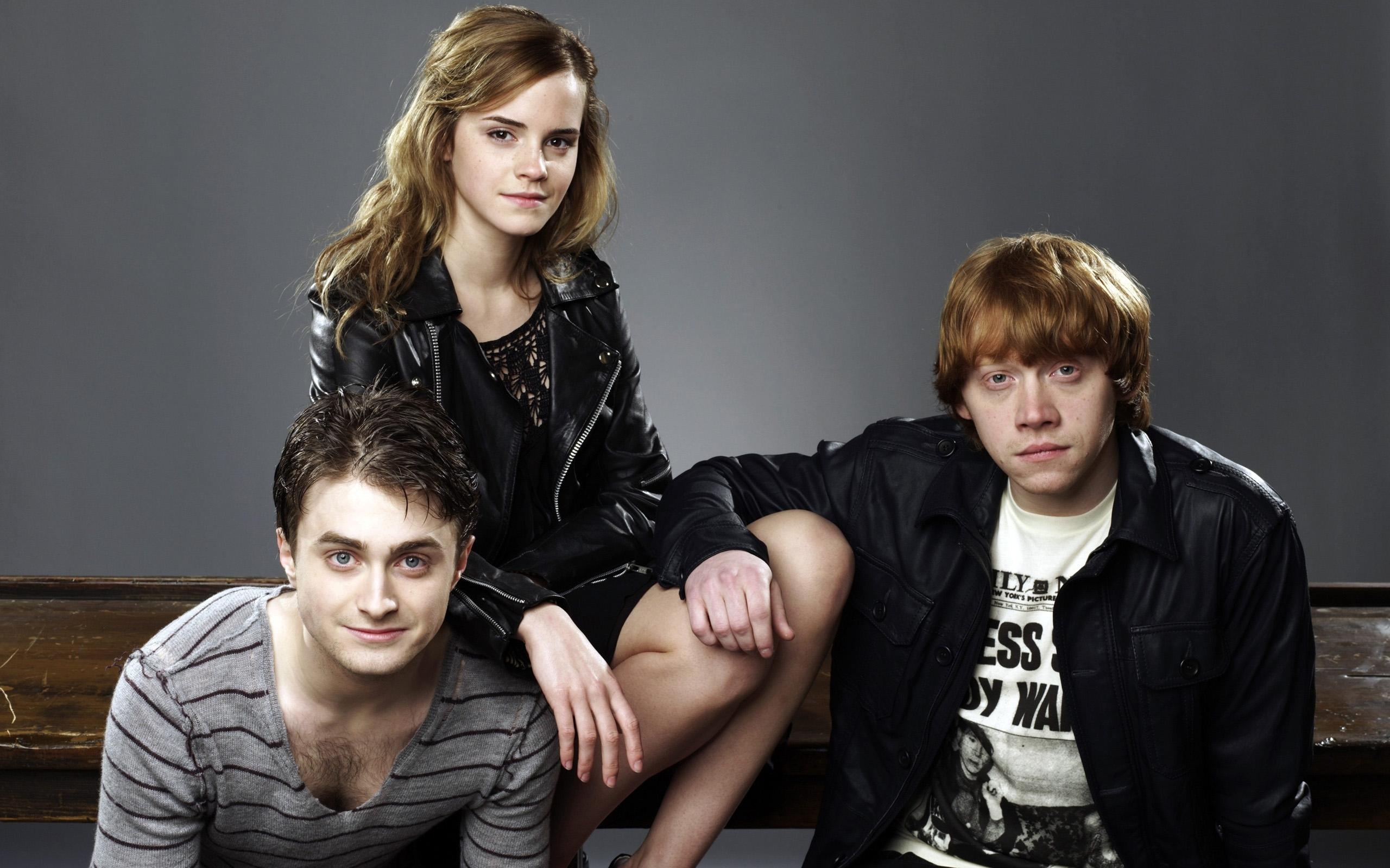Emma Watson, Rupert Grint, Daniel Radcliffe, Celebrities, 2560x1600 HD Desktop