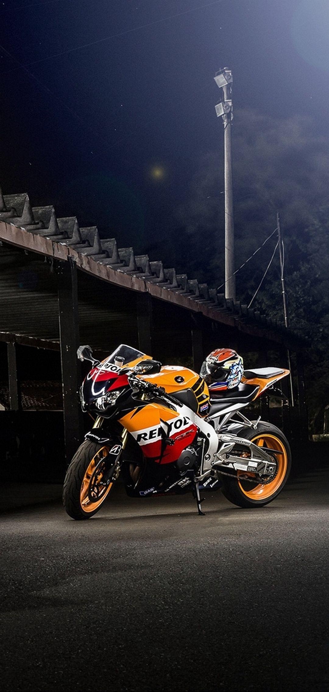 Honda Repsol, Iconic motorcycle, Stylish wallpapers, Racing inspiration, 1080x2270 HD Handy