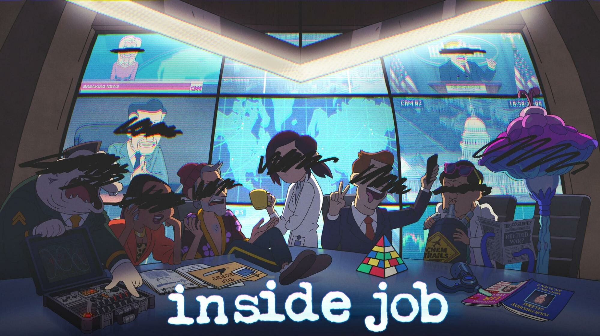 Inside Job (Netflix), Verffentlichungsdatum, Animations-Serie, The Artistree, 2000x1130 HD Desktop
