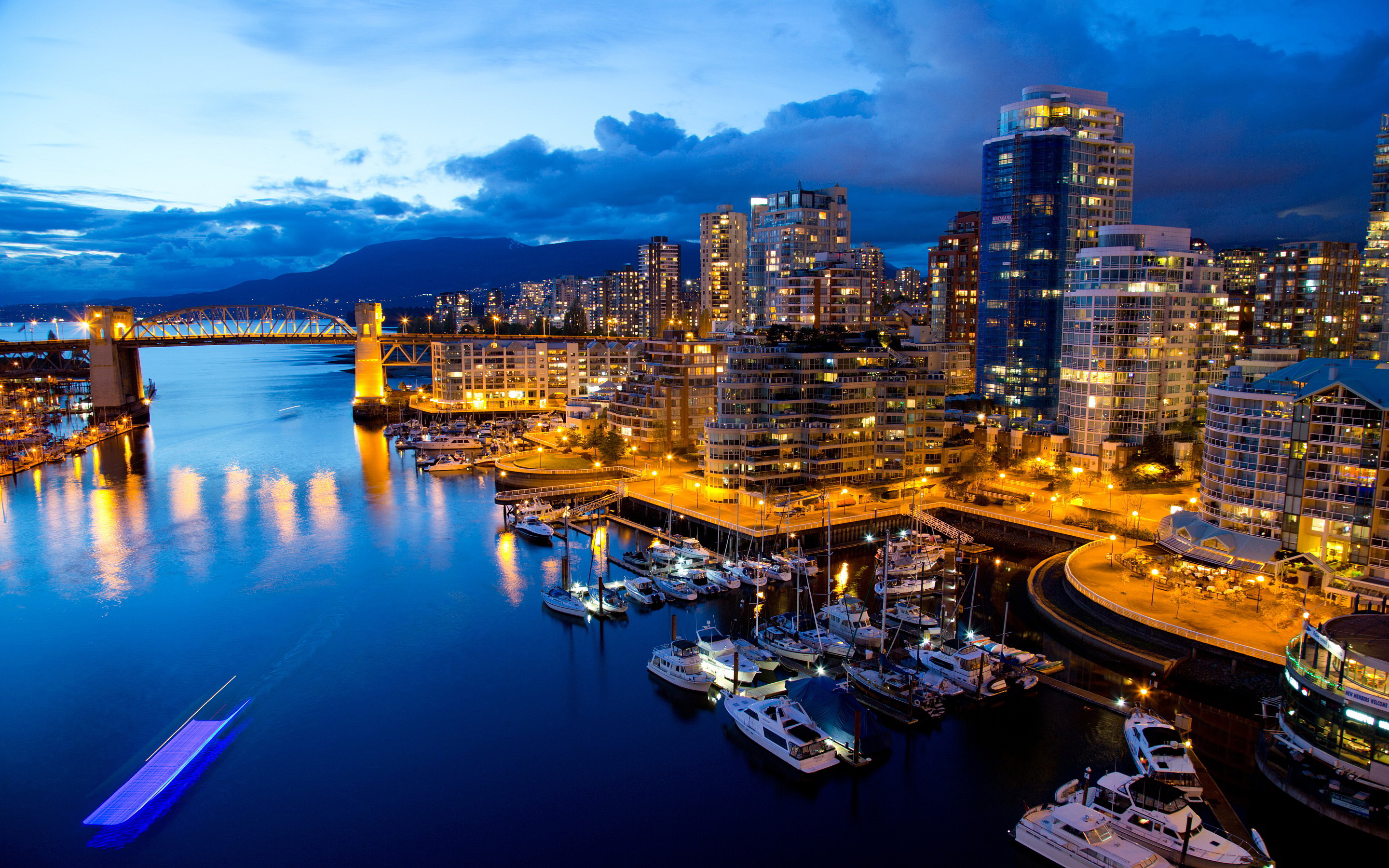 Vancouver skyline, British Columbia, Canada, Travels, 2880x1800 HD Desktop
