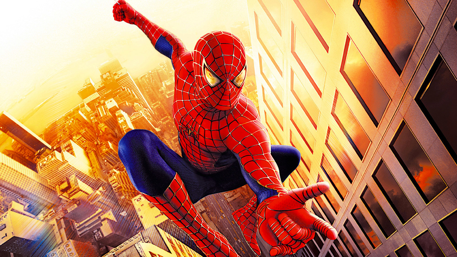 Spider-Man movies, Order, Tobey Maguire, Tom Holland, 1920x1080 Full HD Desktop