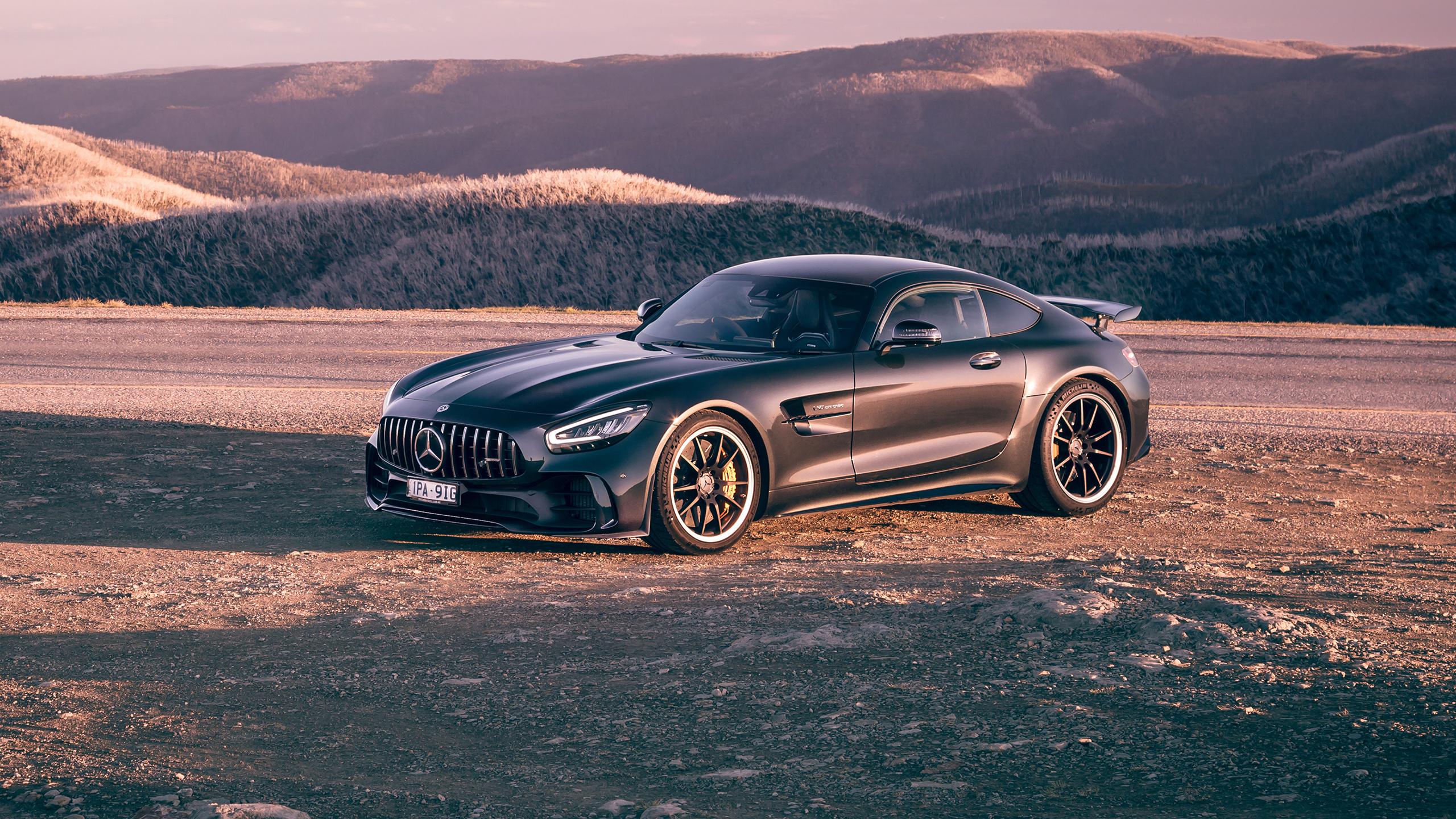 Mercedes-Benz AMG GT, Power and precision, Lightning-fast acceleration, Technical prowess, 2560x1440 HD Desktop