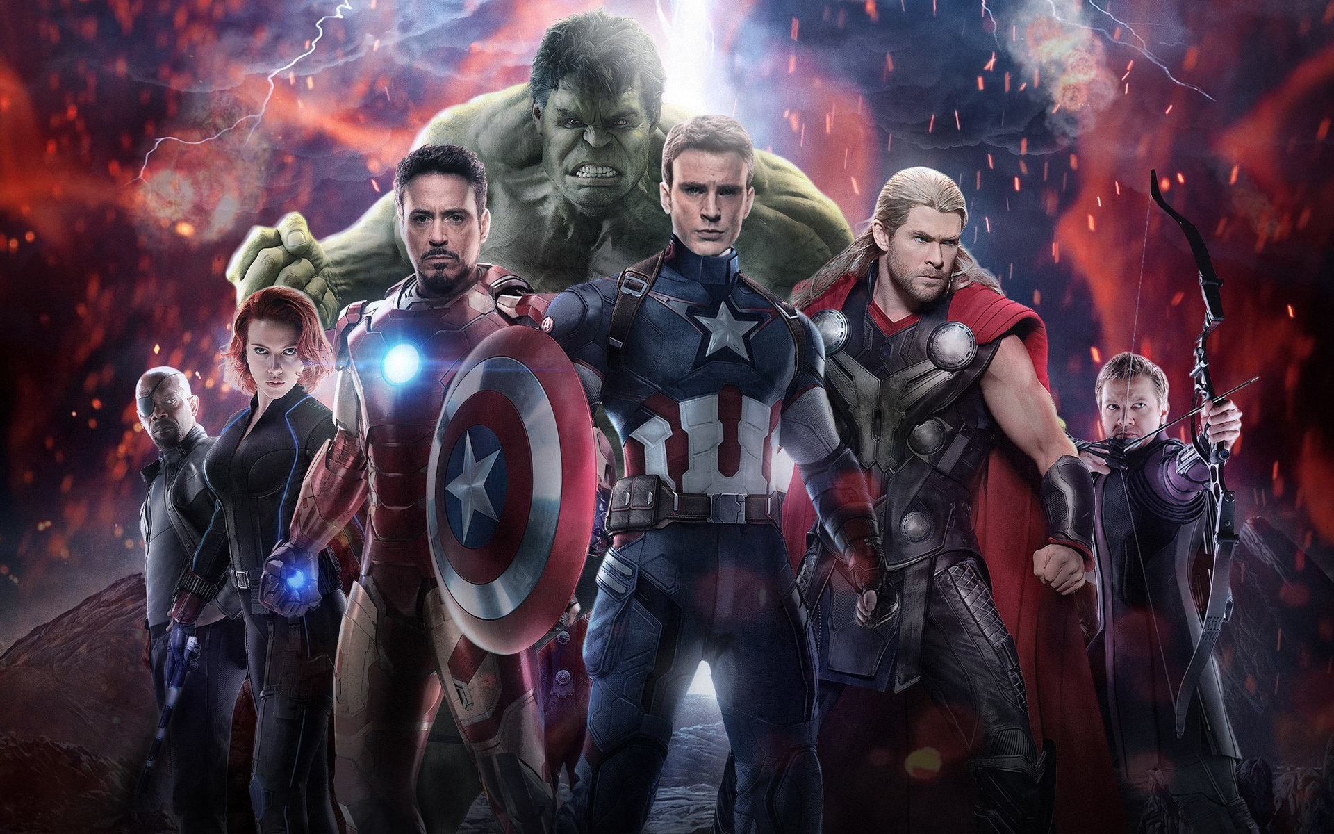 Avengers: Age of Ultron, HD wallpaper, Marvel superheroes, Superhero film, 1920x1200 HD Desktop