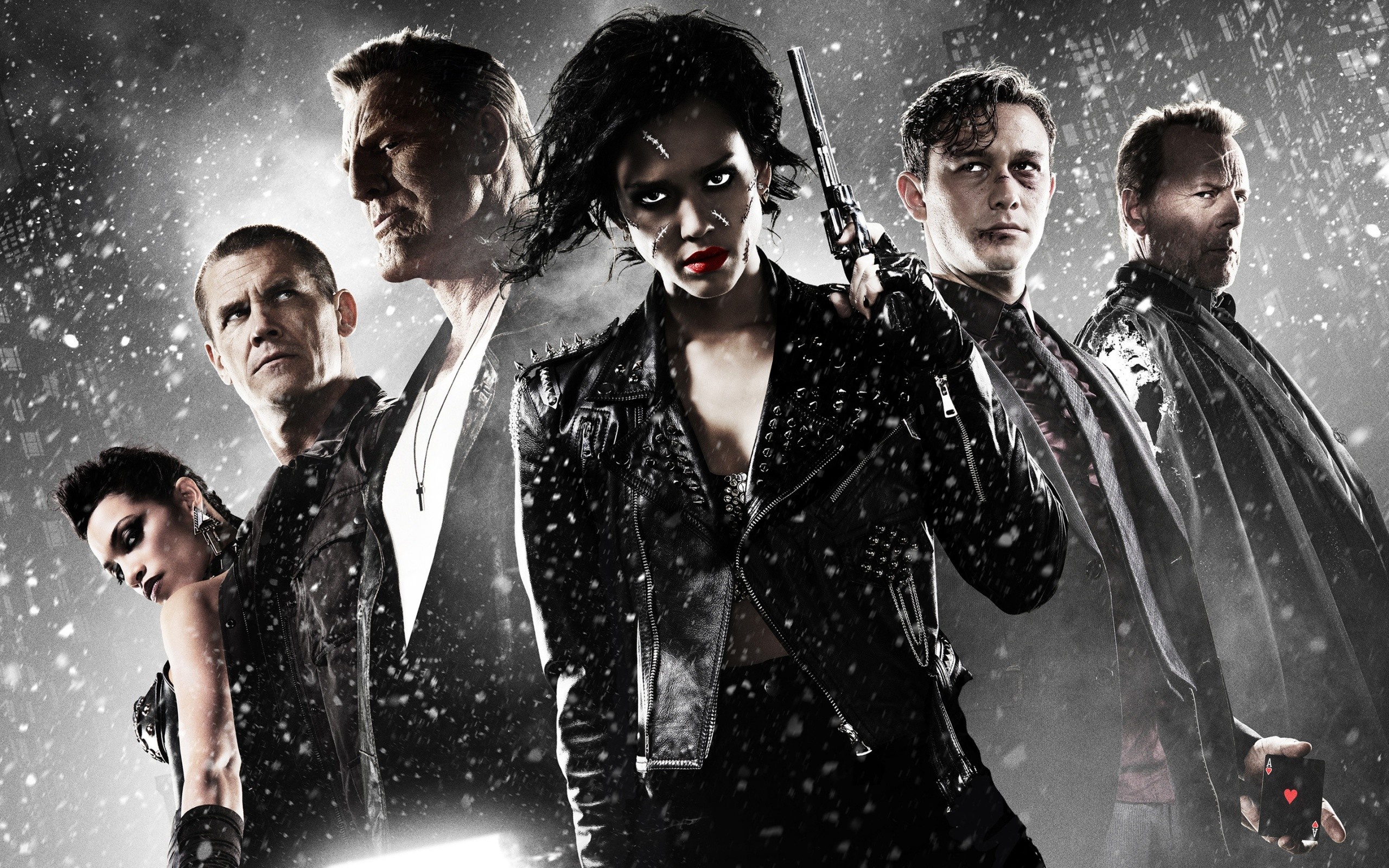 Sin City: A Dame To Kill For, A sequel directed by Miller and Rodriguez. 2560x1600 HD Wallpaper.