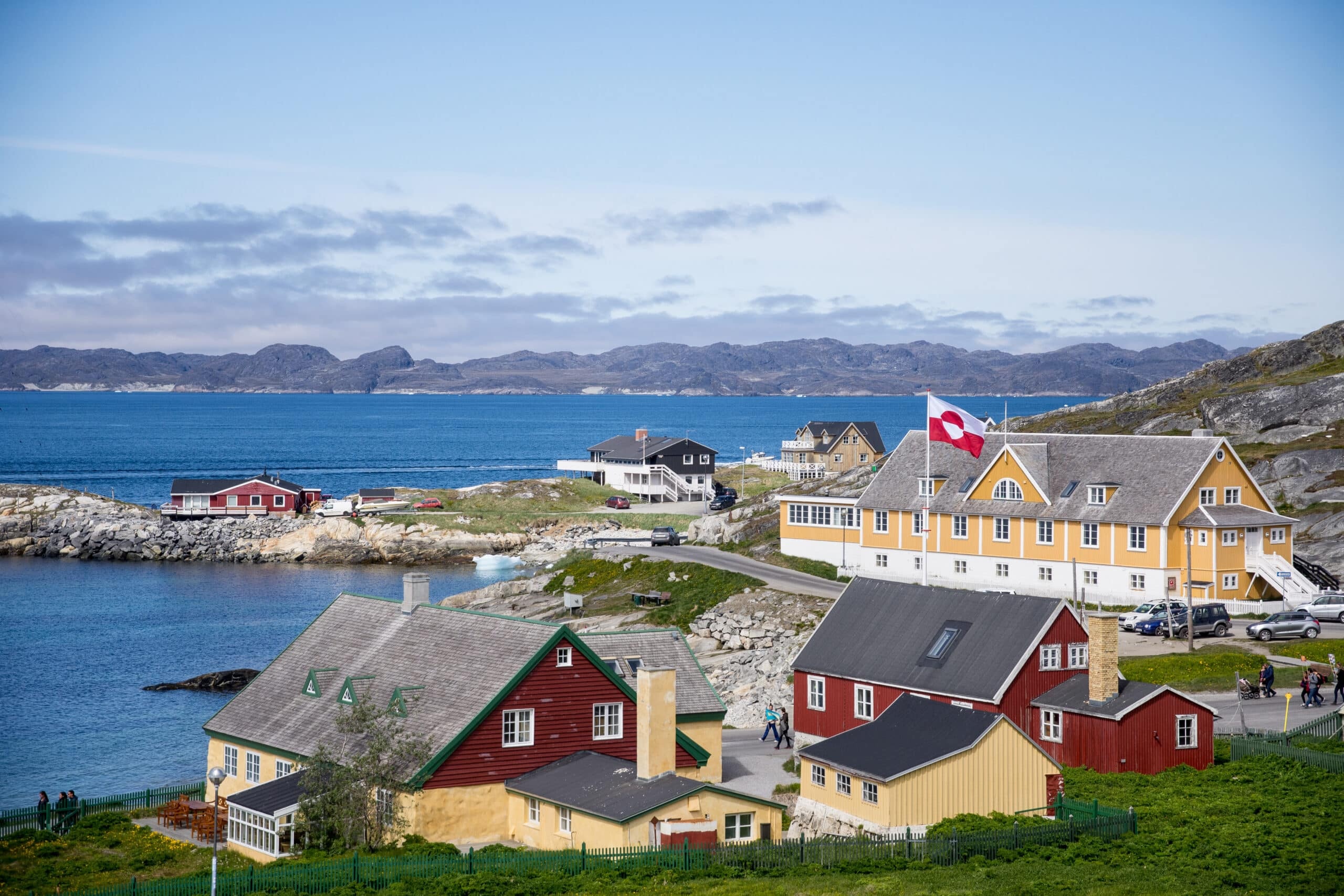 Nuuk, Greenland, City walk, Modern urban living, 2560x1710 HD Desktop