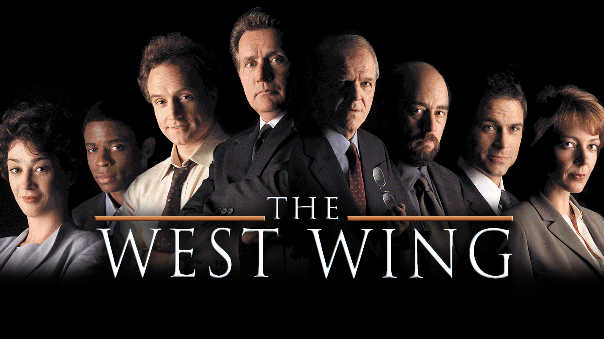 The West Wing (TV Series): An NBC original TV drama, Golden Globe award-winning show. 1920x1080 Full HD Wallpaper.