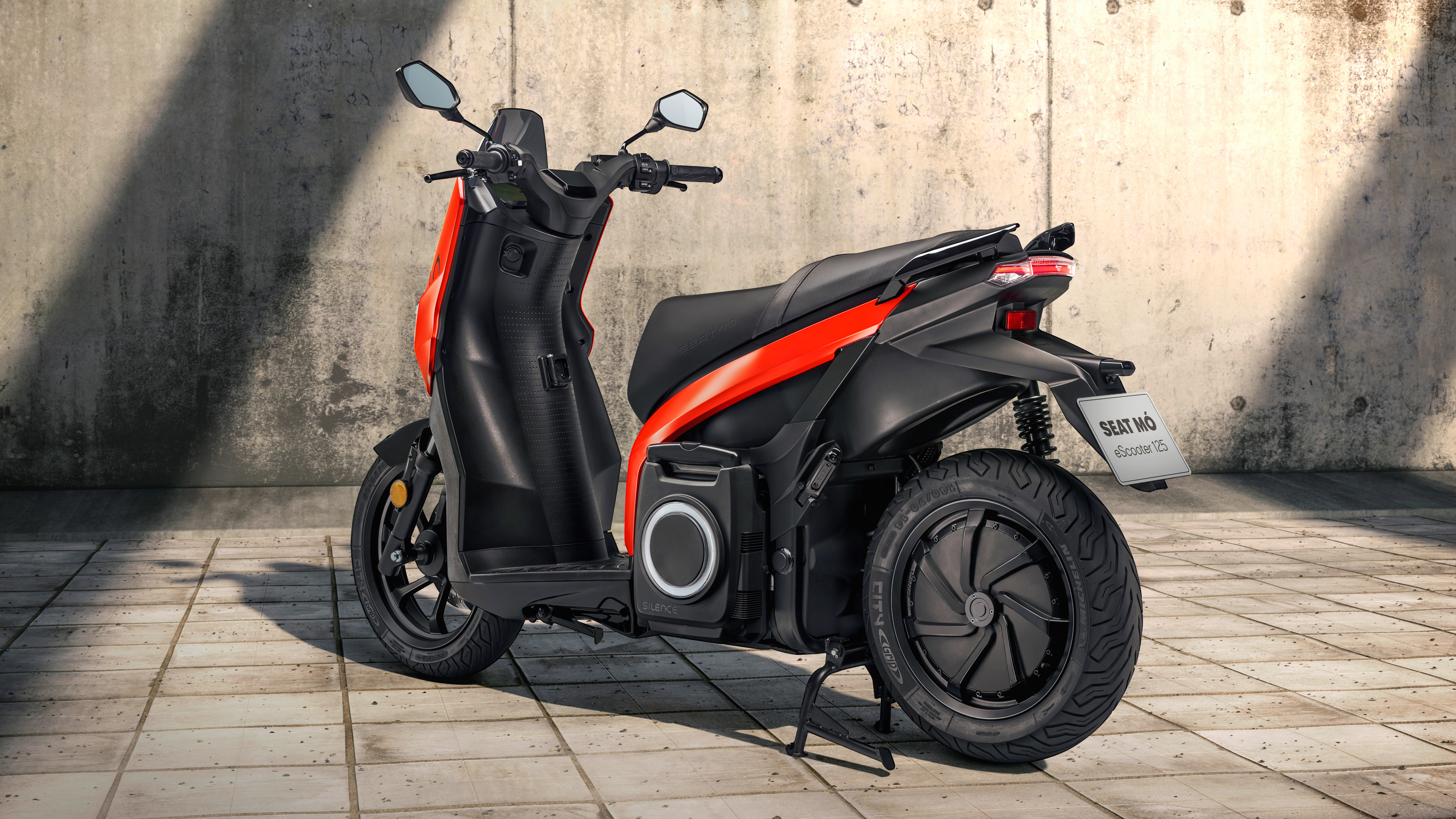 Seat M 125, Electric scooter, Sustainable mobility, Urban commuting, 3840x2160 4K Desktop