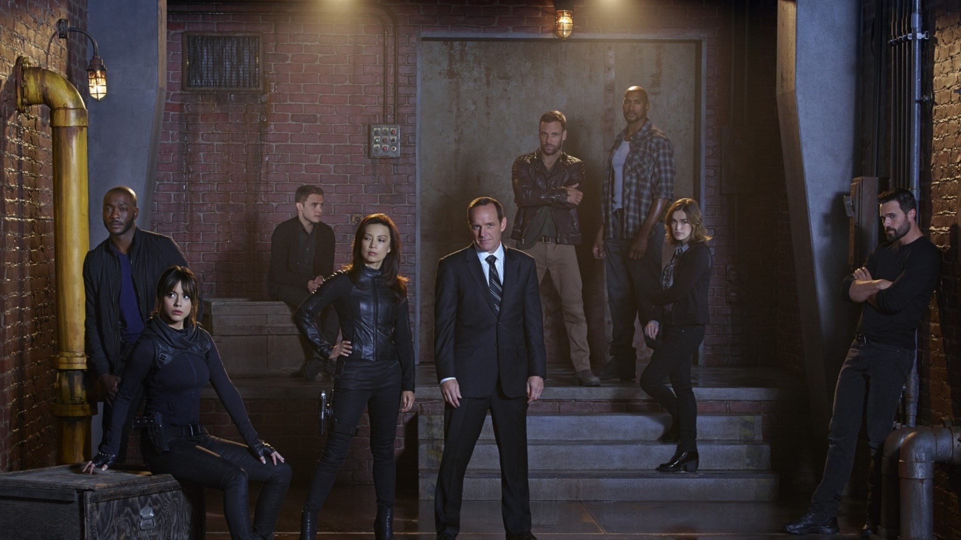S.H.I.E.L.D.: An elite team of agents who investigate strange occurrences, MCU. 1920x1080 Full HD Wallpaper.