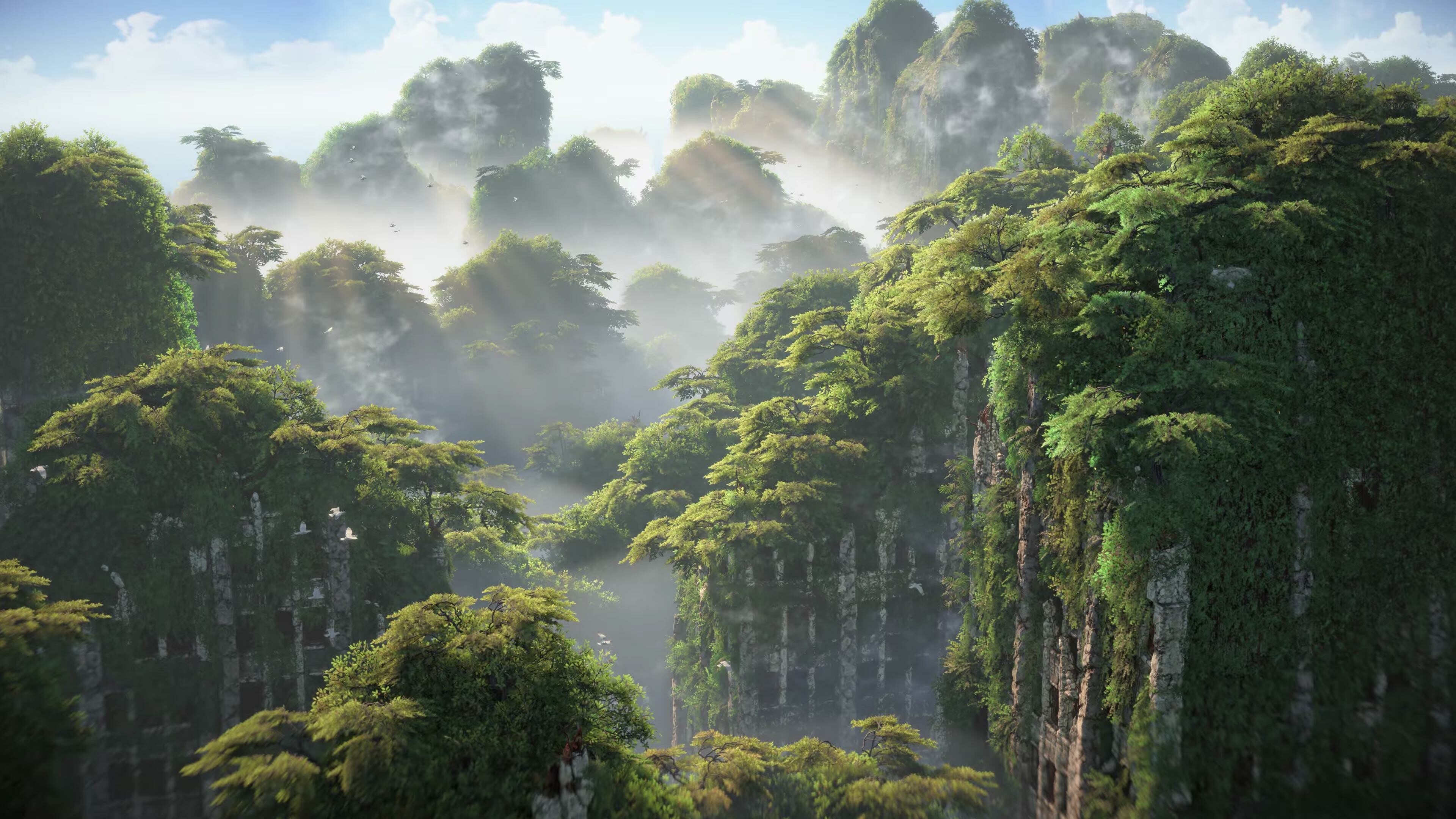 Horizon Forbidden West, 4K screenshots, Stunning visuals, Epic landscapes, 3840x2160 4K Desktop