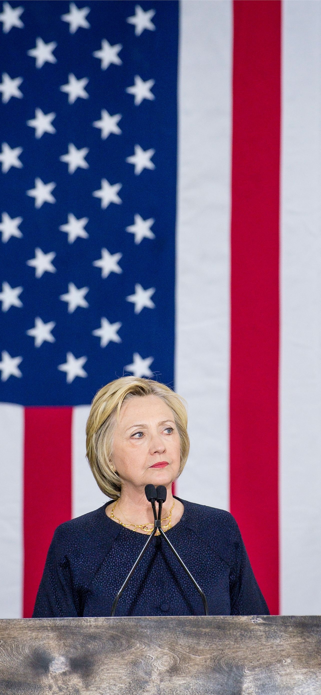 Hillary Clinton, iPhone wallpapers, HD quality, iLikeWallpaper, 1290x2780 HD Handy