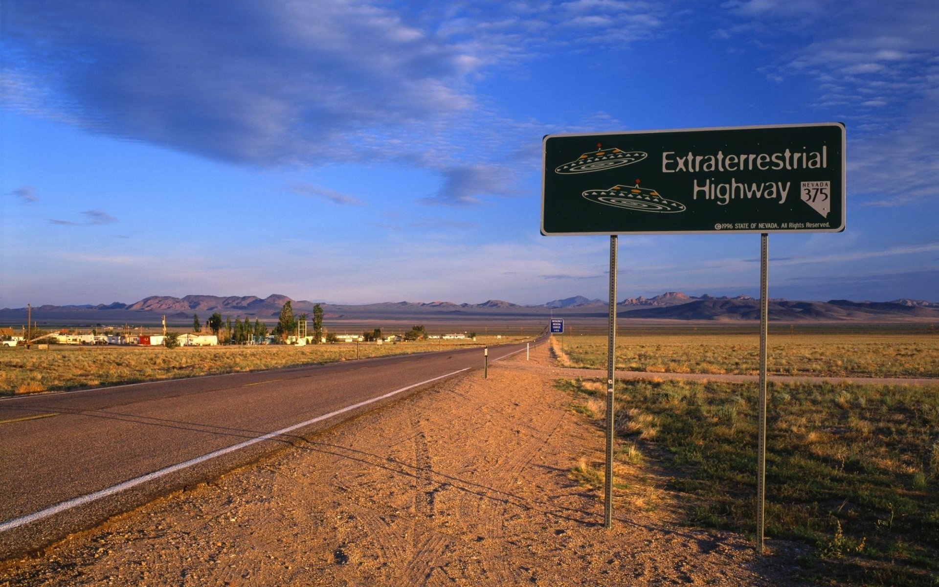 Highway sign, road trip, scenic route, travel destination, 1920x1200 HD Desktop