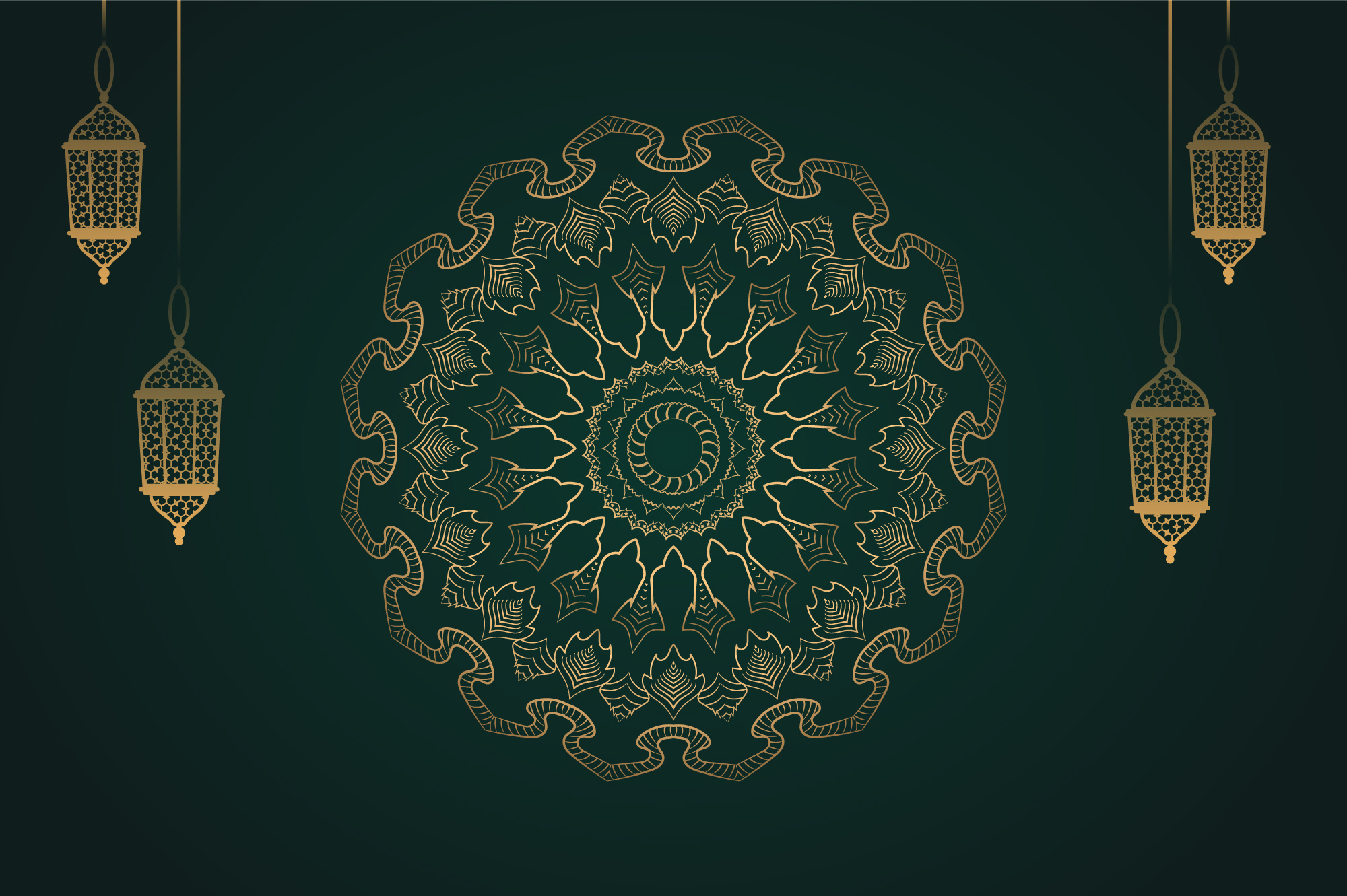Mandala background vector, Creative design, High-quality graphic, Versatile wallpaper, 2000x1340 HD Desktop