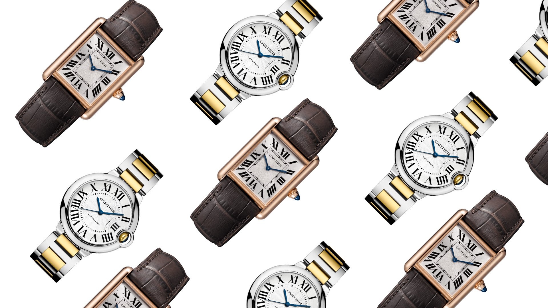 Cartier: A series featuring the best of this year’s luxury timepiece releases, A French luxury goods conglomerate. 1920x1080 Full HD Background.