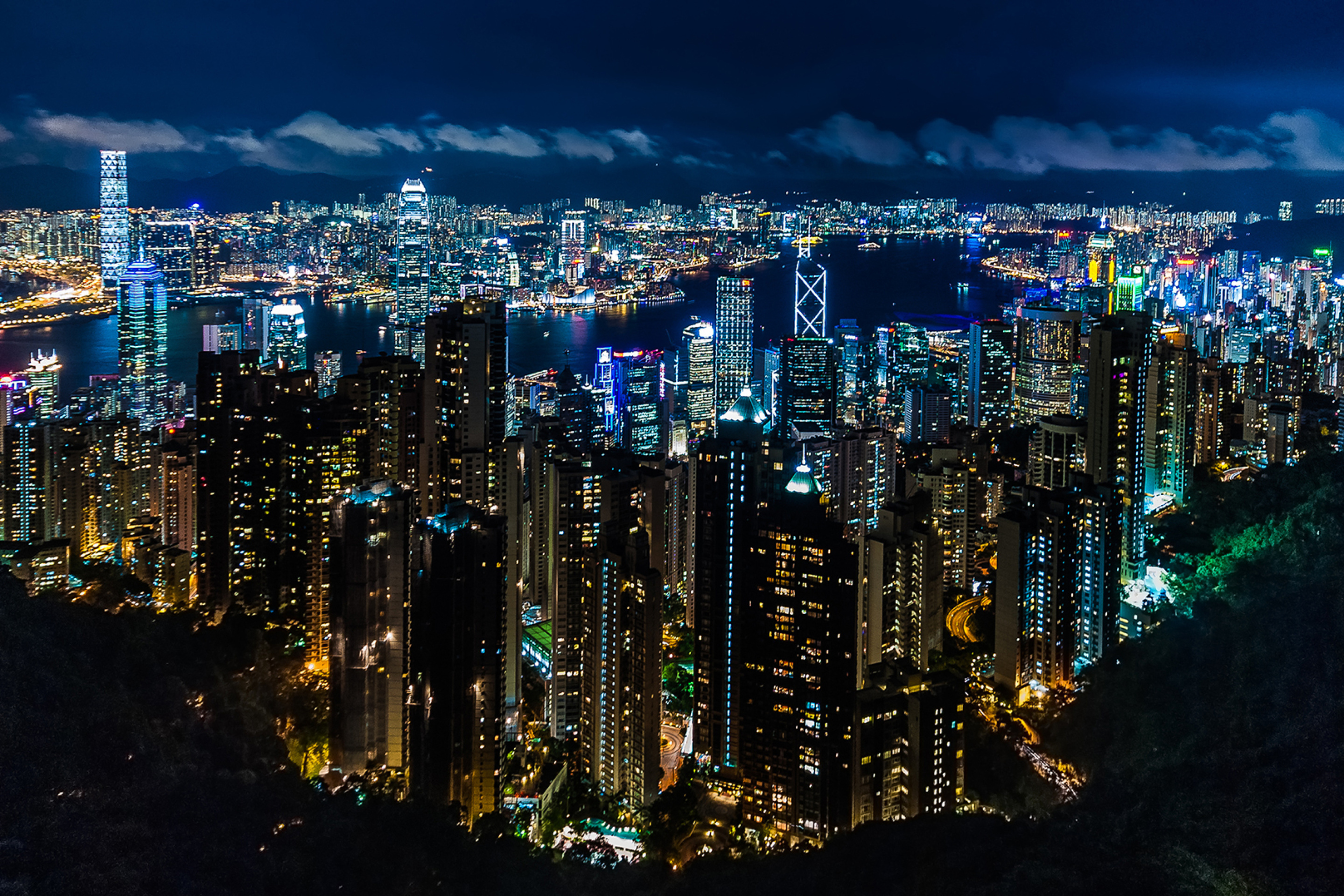 Victoria Peak, Hong Kong, Wallpaper, 2880x1920 HD Desktop