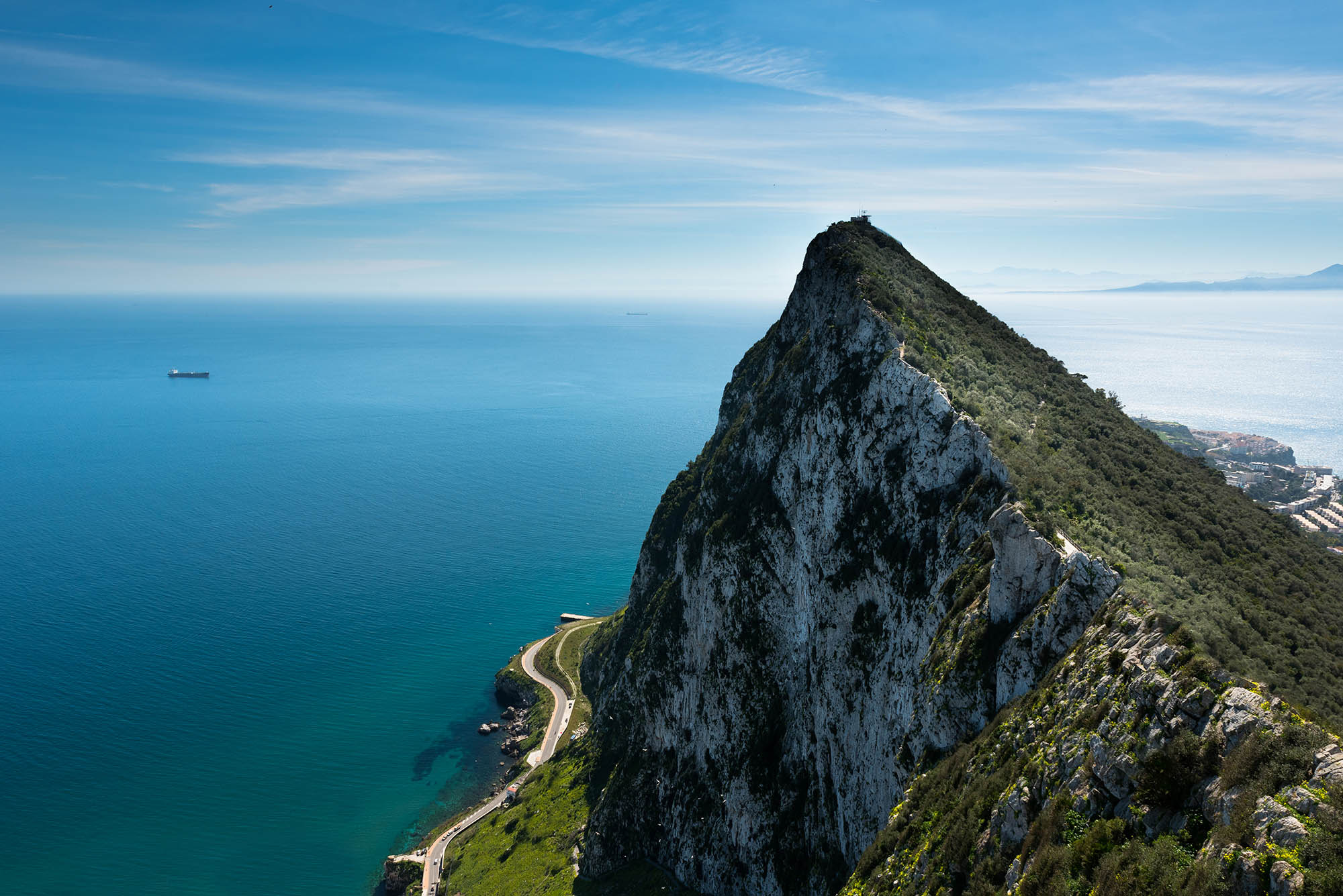 Top of the rock of Gibraltar, Stunning vista, John Rieber photography, Travel inspiration, 2000x1340 HD Desktop