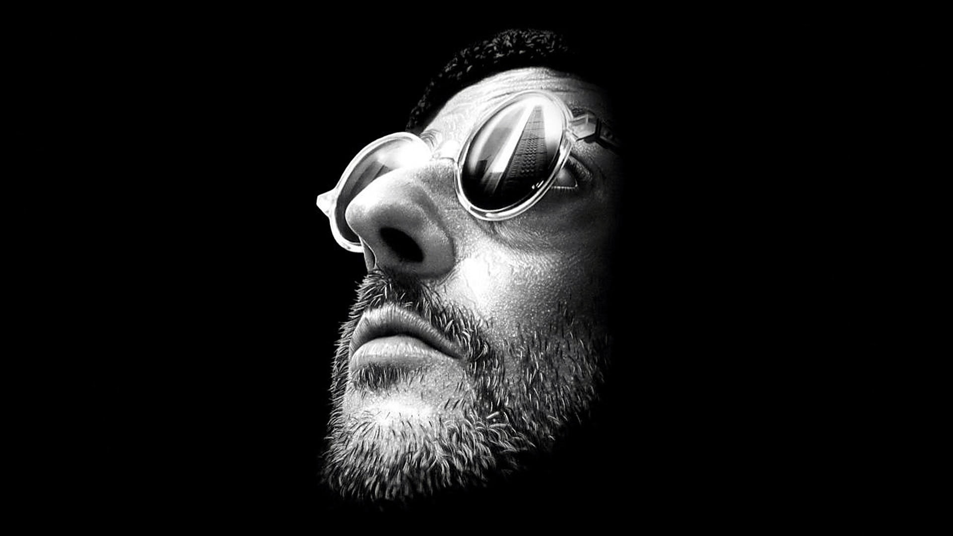 Sunglasses artwork, Jean Reno, Leon, HD wallpaper, 1920x1080 Full HD Desktop