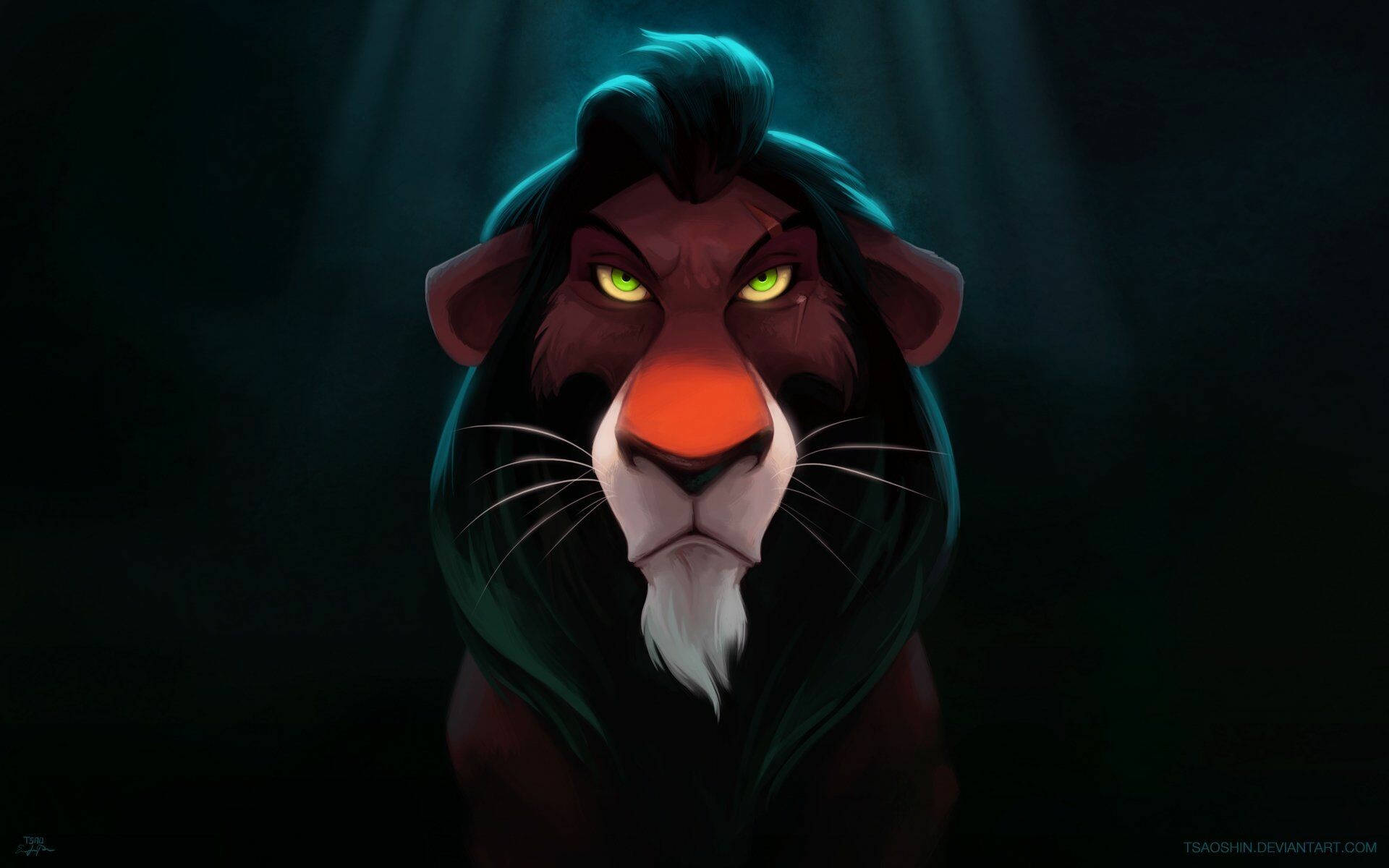 The Lion King: Scar, Mufasa's younger brother and rival, the film's main antagonist, who seizes the throne. 1920x1200 HD Wallpaper.