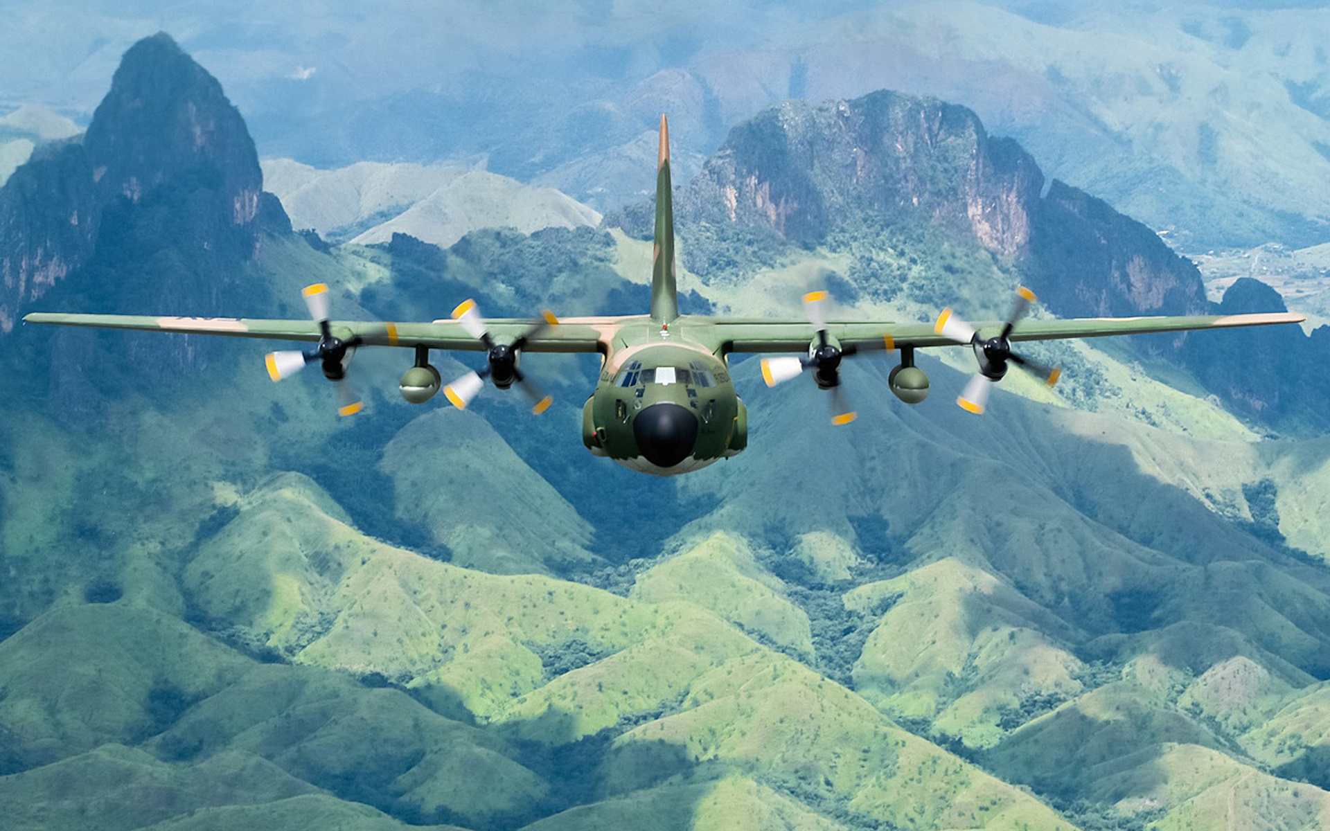Lockheed C-130 Hercules, C-130 wallpaper, 1920x1200 HD Desktop