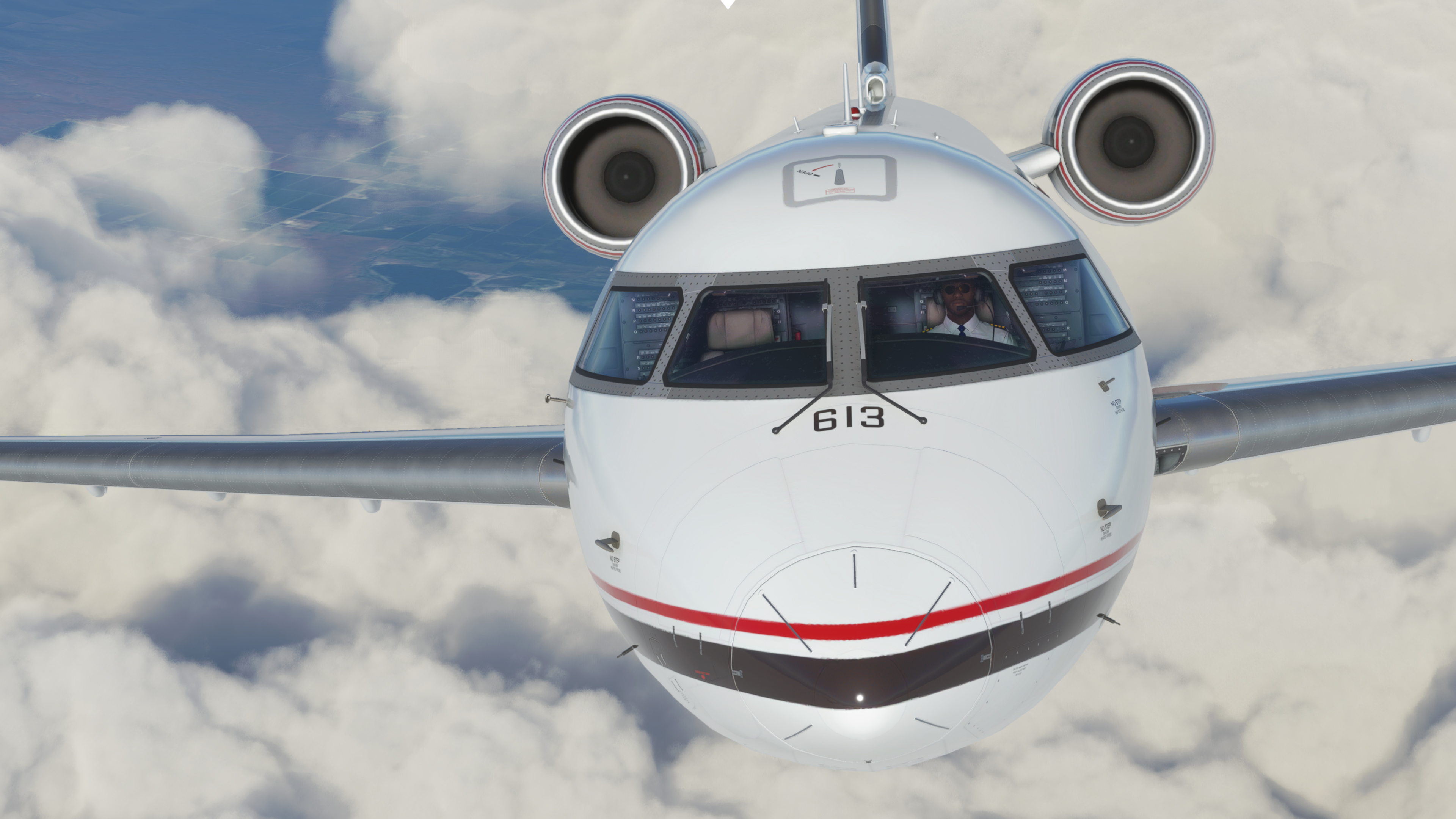 Bombardier CRJ 700, Review, Flight Sim, 3840x2160 4K Desktop