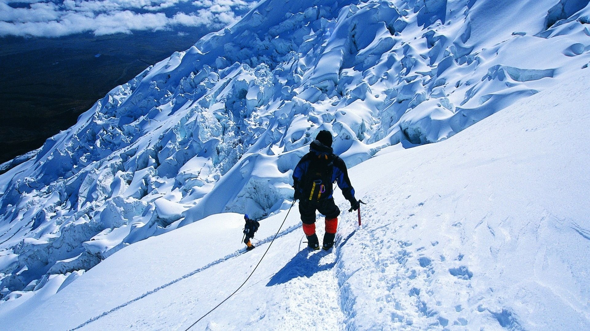Climbing, Winter adventure, Ice climbing photos, Snow exploration, 1920x1080 Full HD Desktop