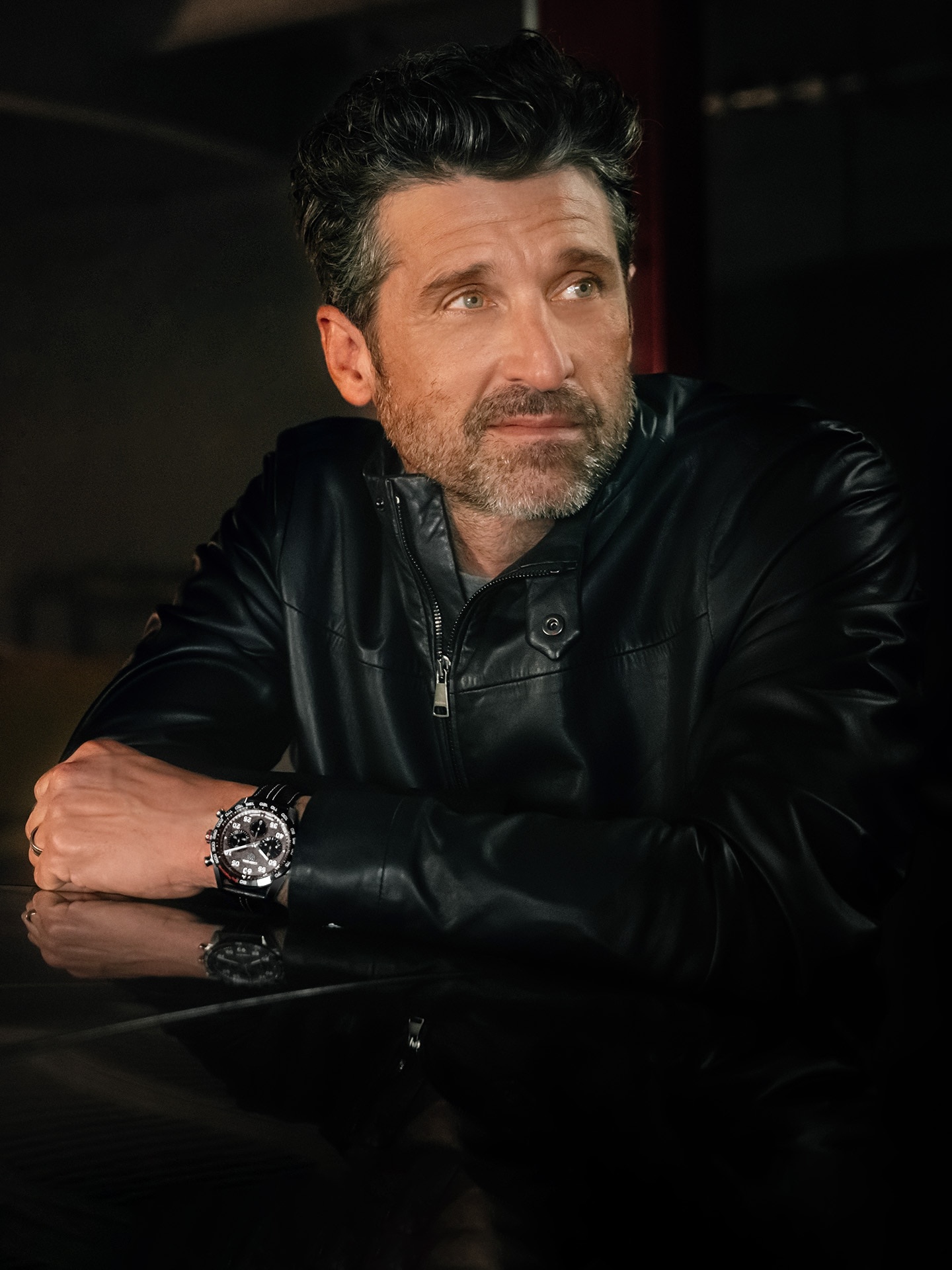 Patrick Dempsey, Hollywood actor, Tag Heuer, Celebrity endorsement, 1440x1920 HD Phone