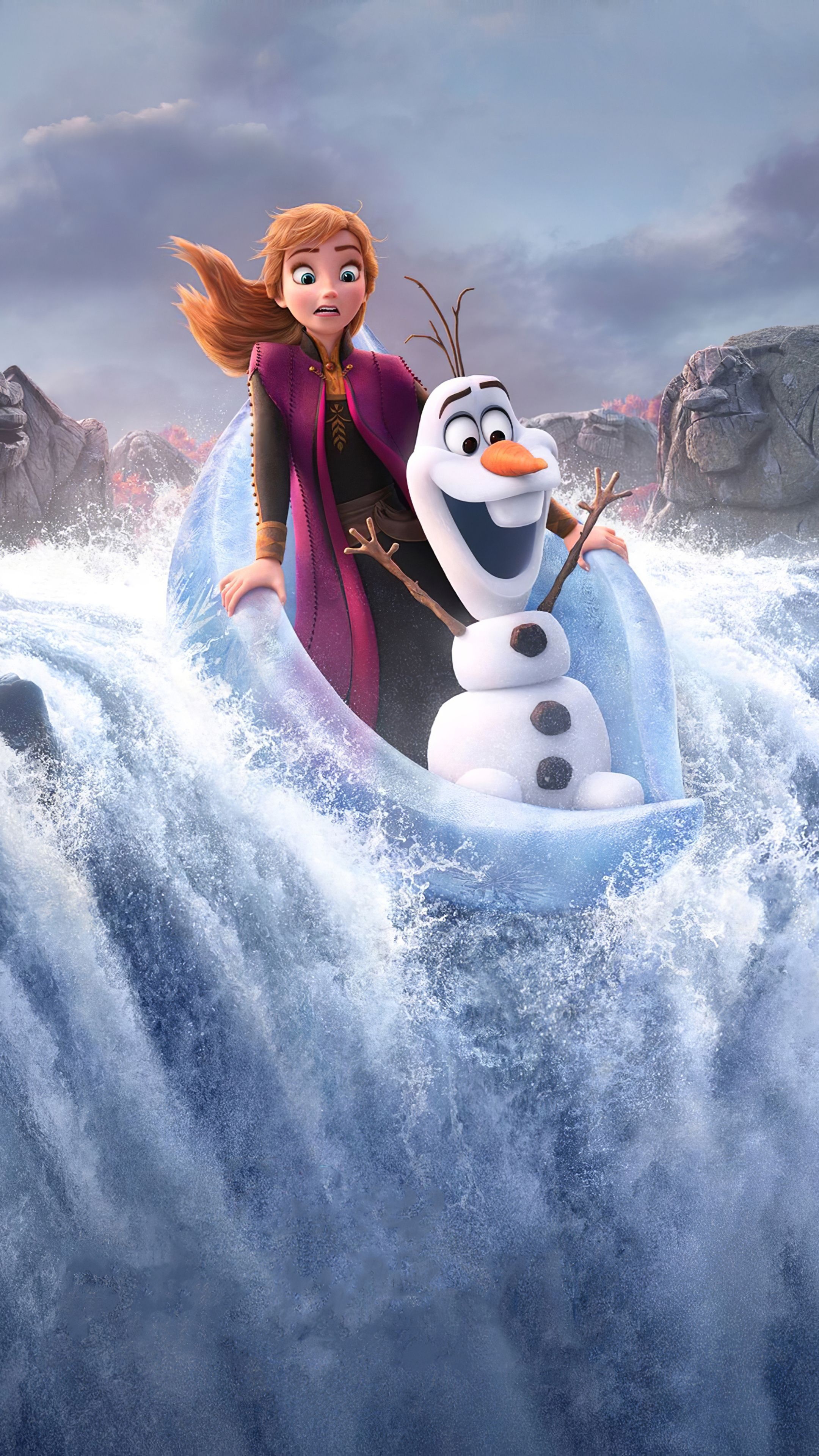 Frozen 2, 2019 poster, Disney Frozen, Wallpaper, Walt Disney Animation Studios, 2160x3840 4K Phone