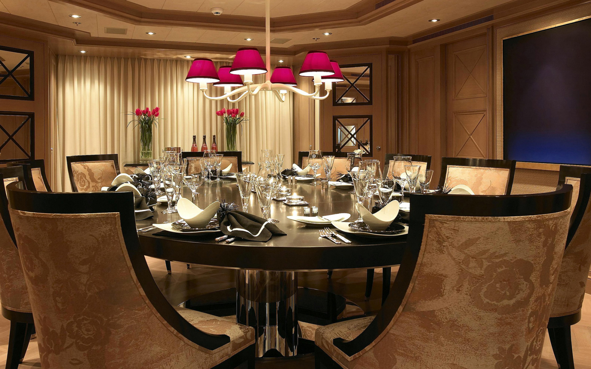 Elegant dining spaces, Stylish interiors, Fine cuisine, Luxurious ambiance, 1920x1200 HD Desktop